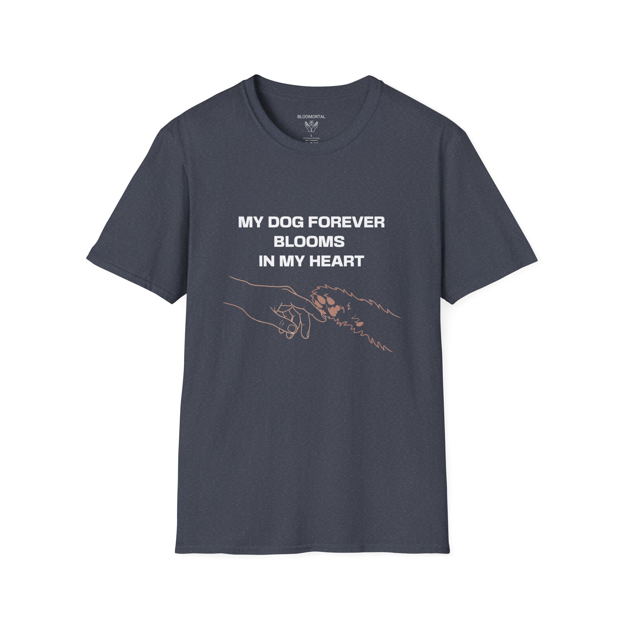 My Dog Forever Blooms in My Heart Unisex T-Shirt