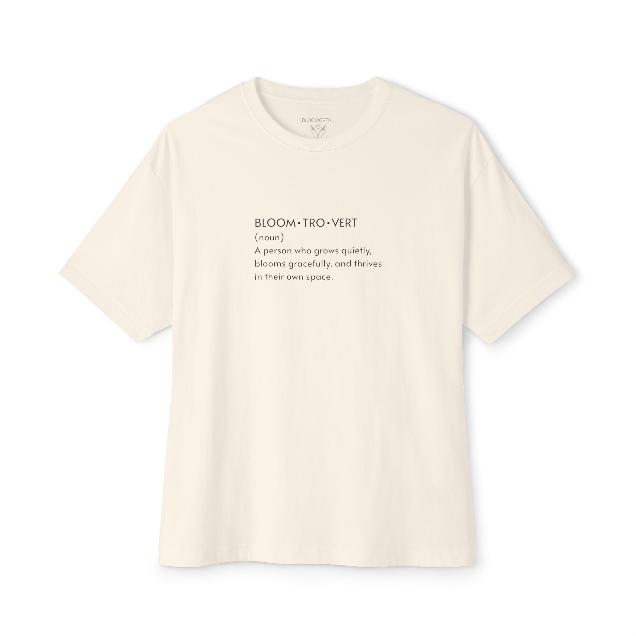 BLOOMTROVERT Definition Unisex Oversized T-Shirt
