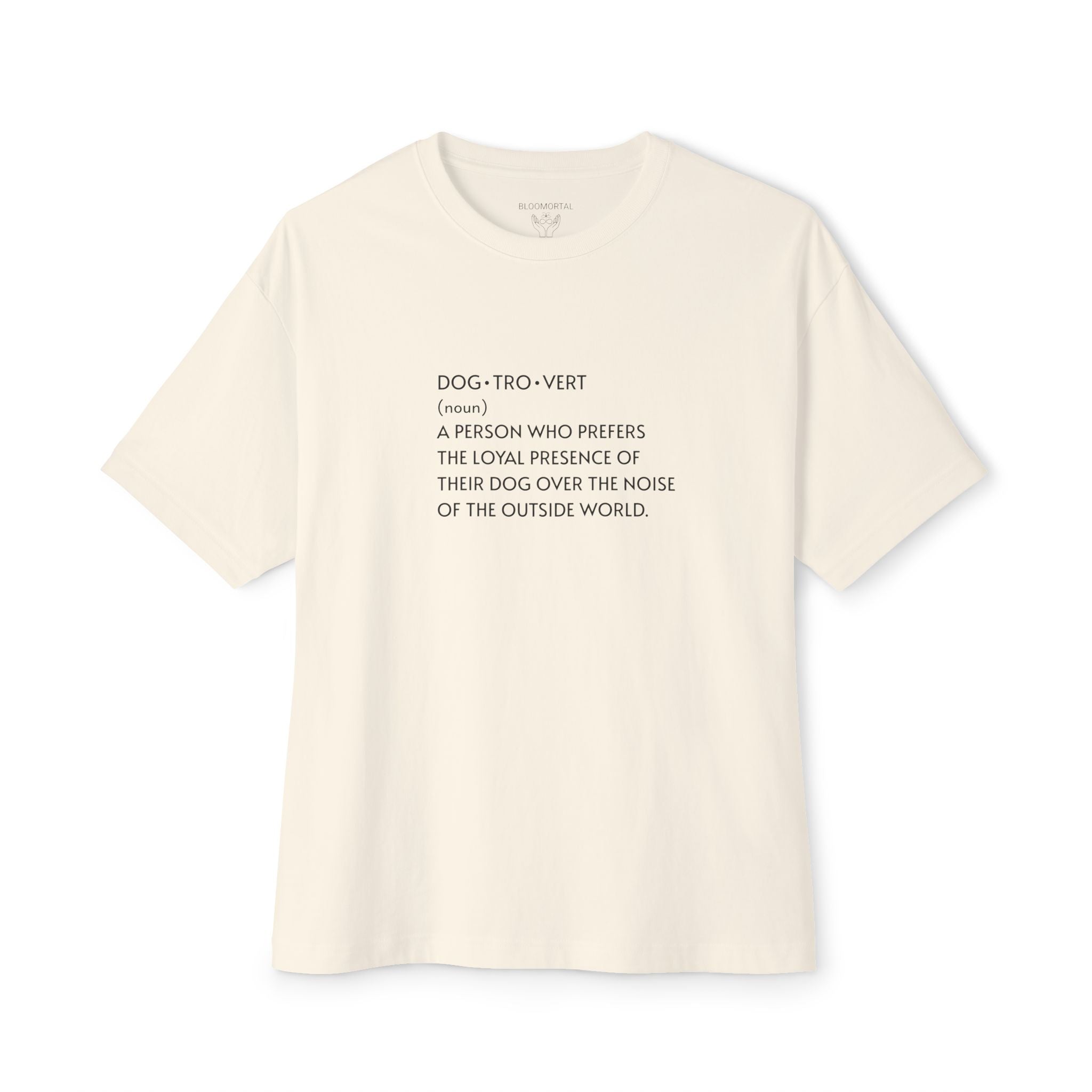 DOGTROVERT Definition Unisex Oversized T-Shirt