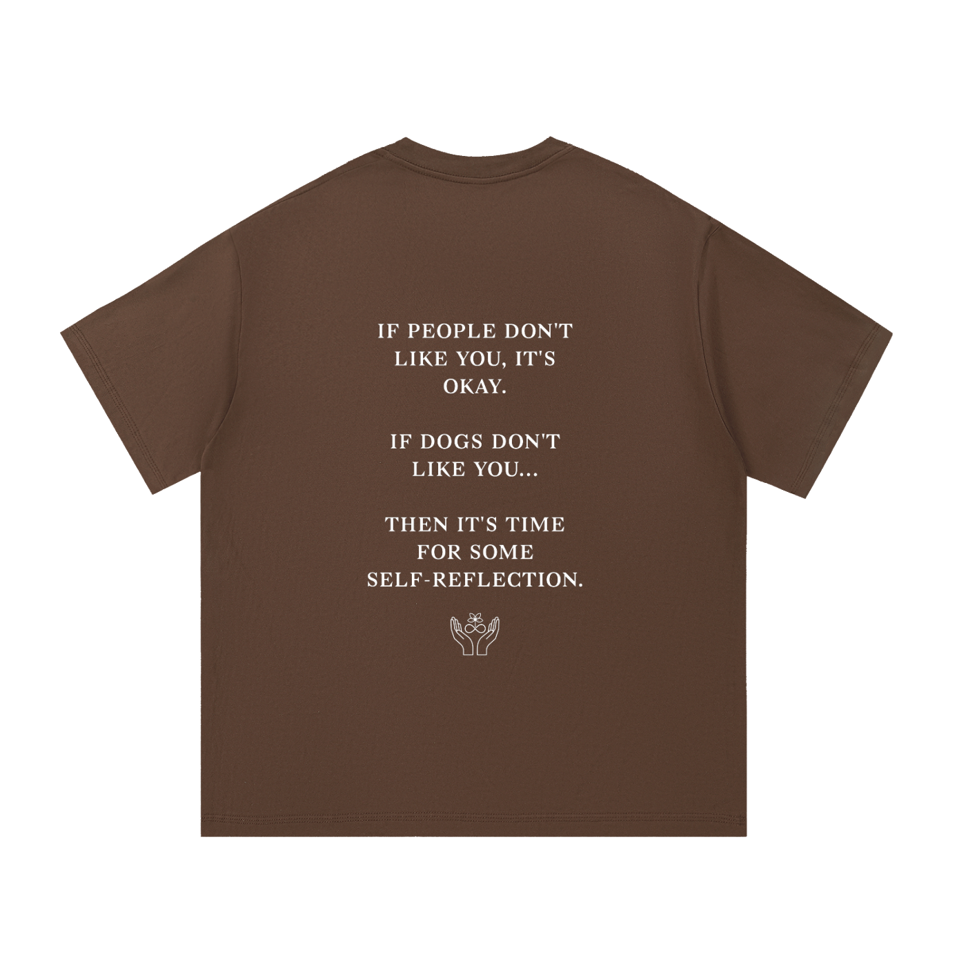 If dogs don't like you Unisex Oversized T-Shirt
