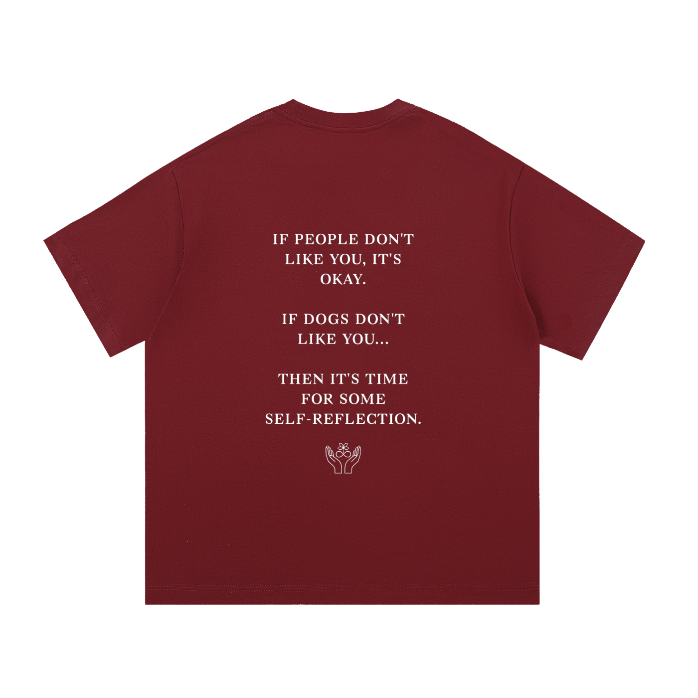 If dogs don't like you Unisex Oversized T-Shirt