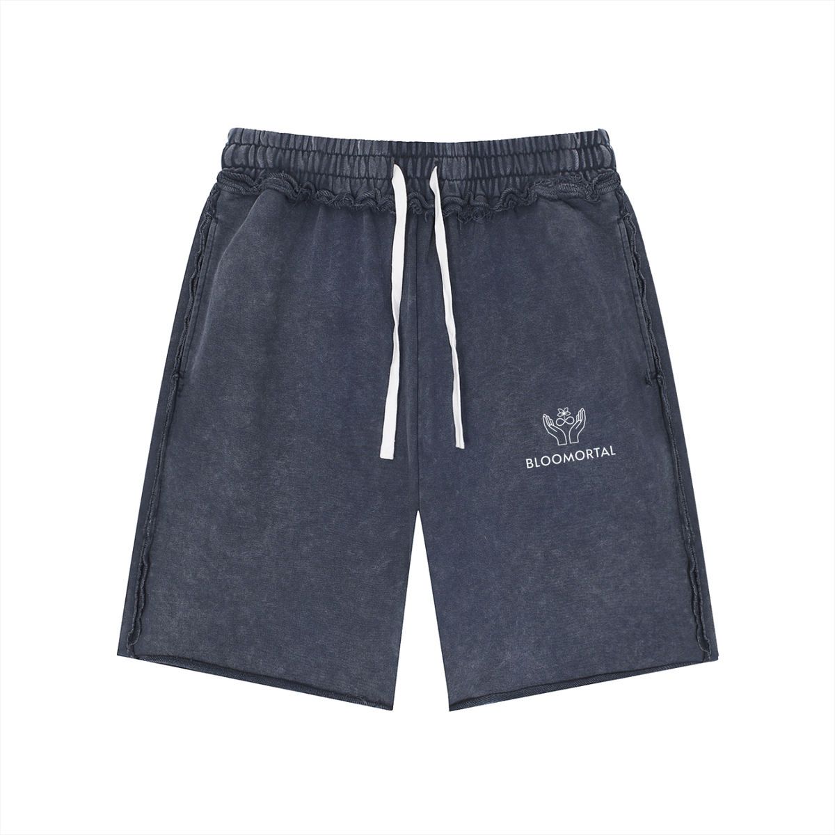 Short Set - Mineral Wash Raw Edge Short
