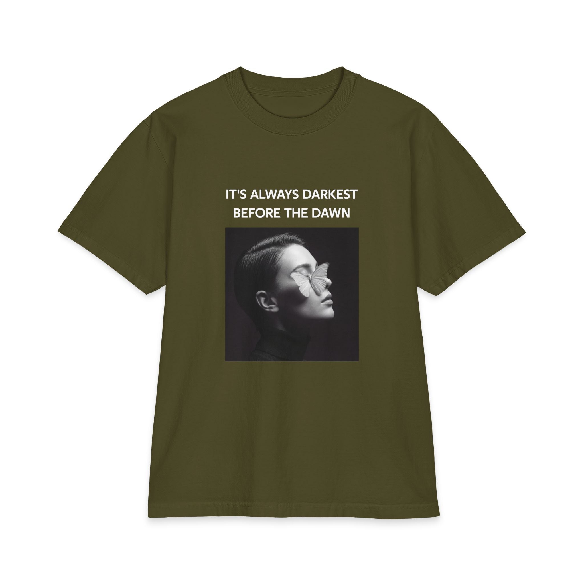 It's Always Darkest Before The Dawn Unisex Oversized T-Shirt