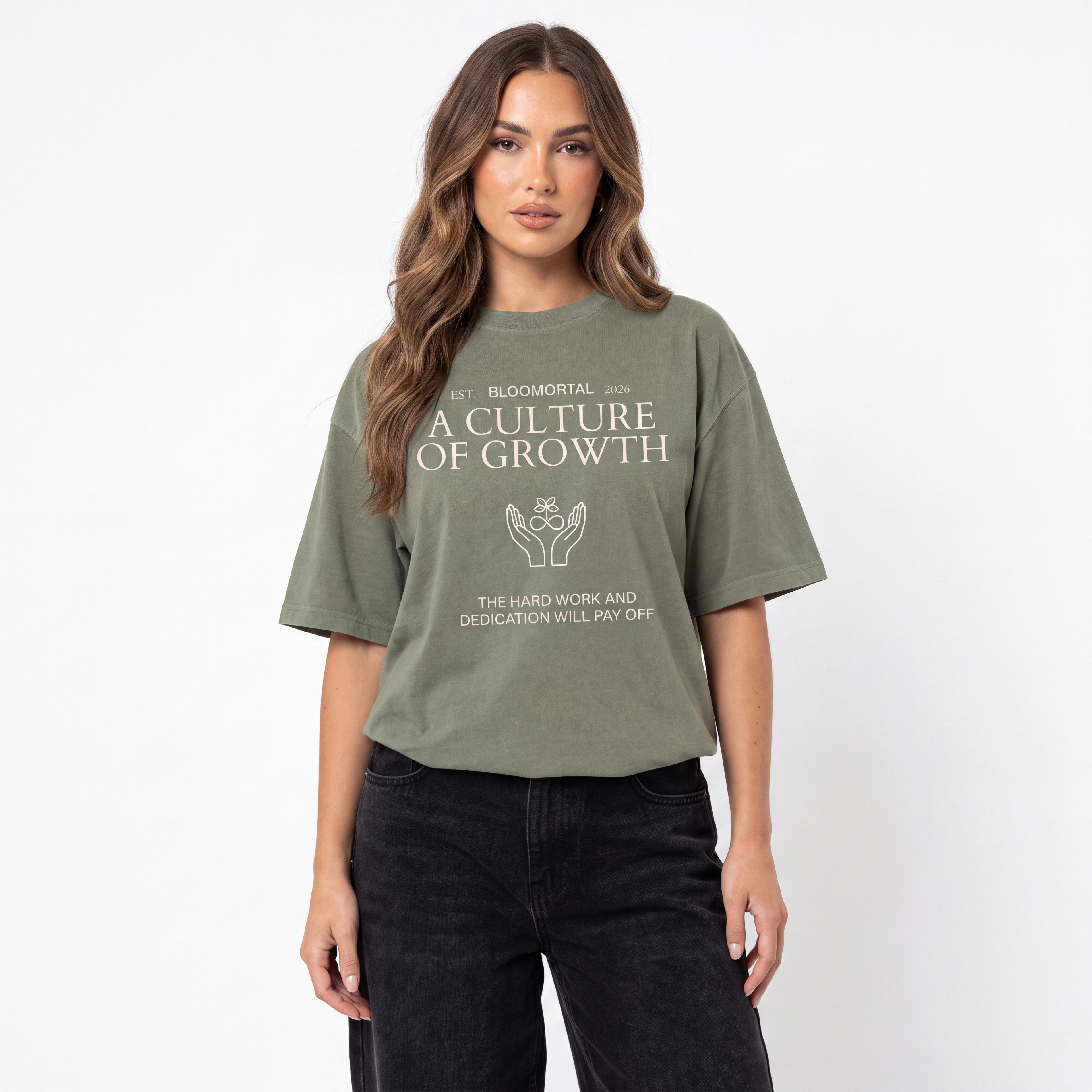 A Culture Of Growth Oversized T-Shirt