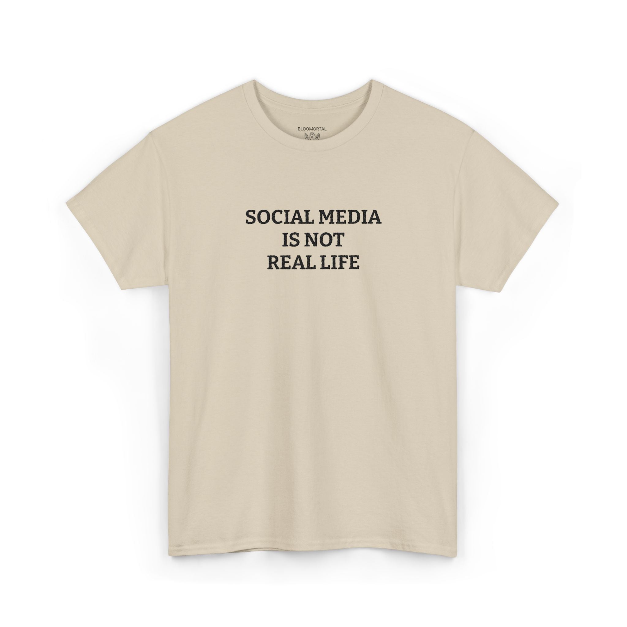 Social Media Is Not Real Life Unisex T-Shirt