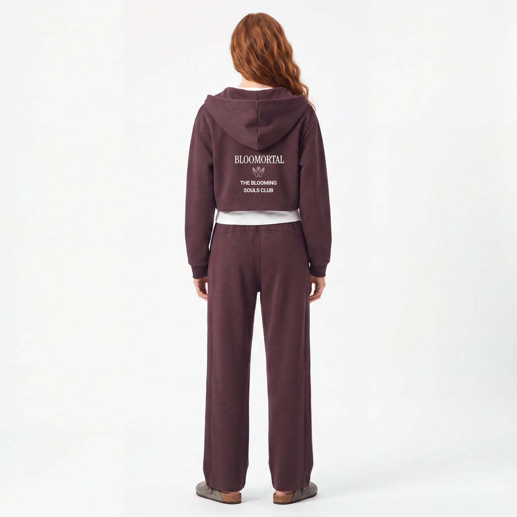 Essential Drawstring Straight-Leg Sweatpants