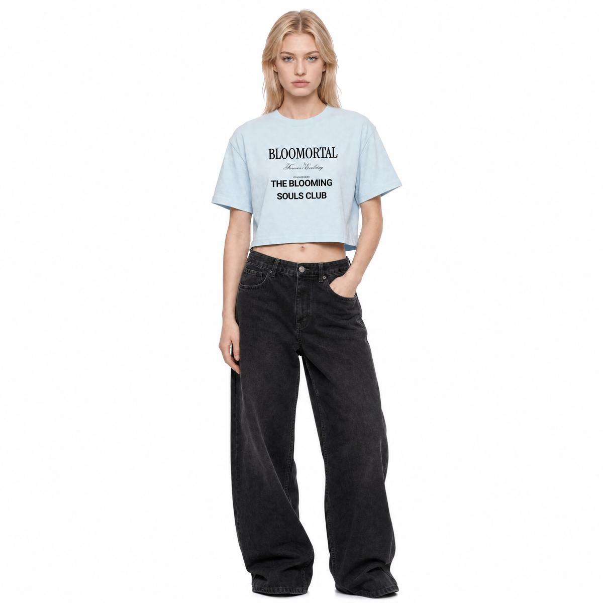The Blooming Souls Club Women's Crop T-Shirt