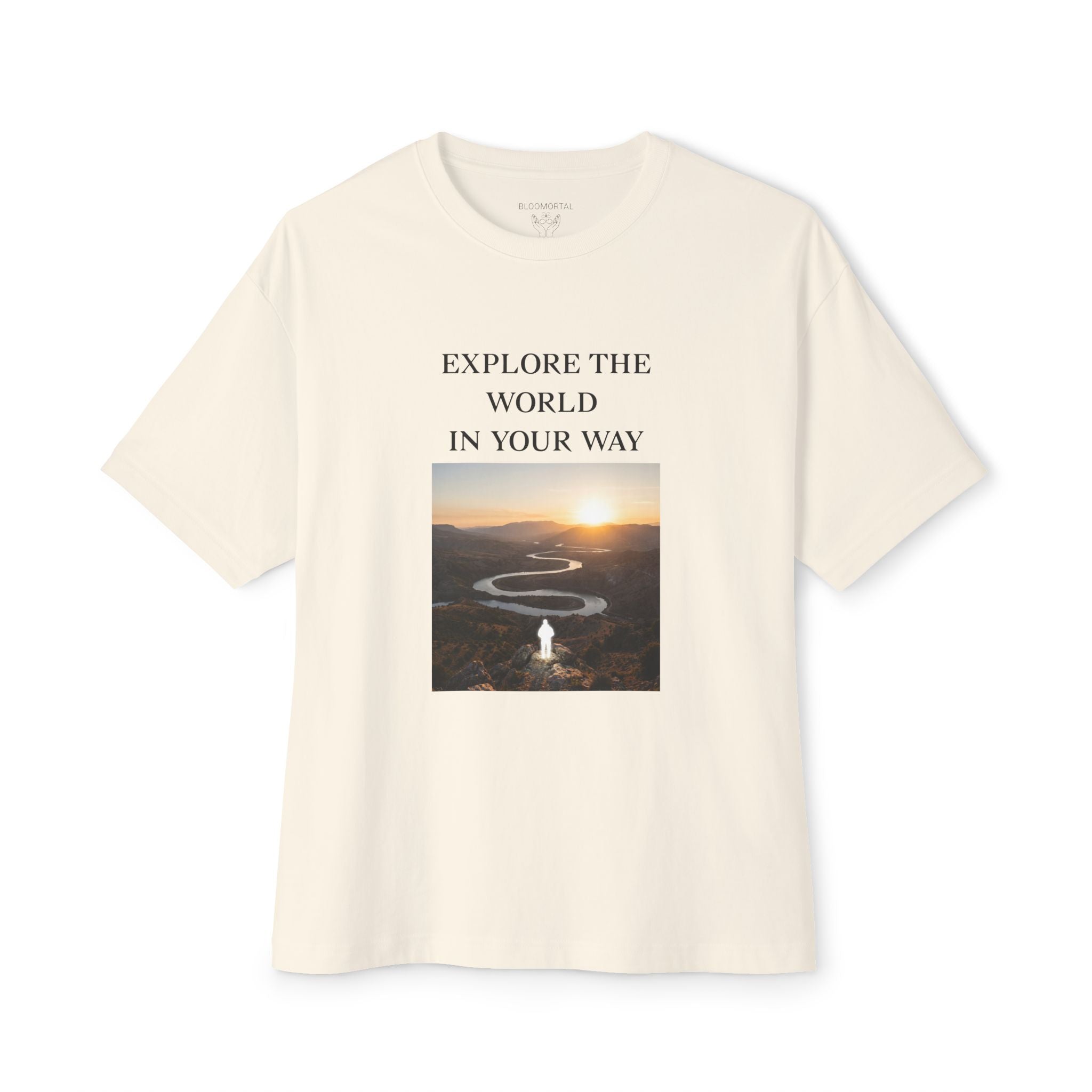 Explore the World In Your Way Unisex Oversized T-Shirt