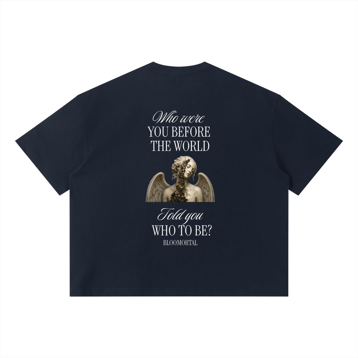 Who were you before? Boxy Oversized T-Shirt