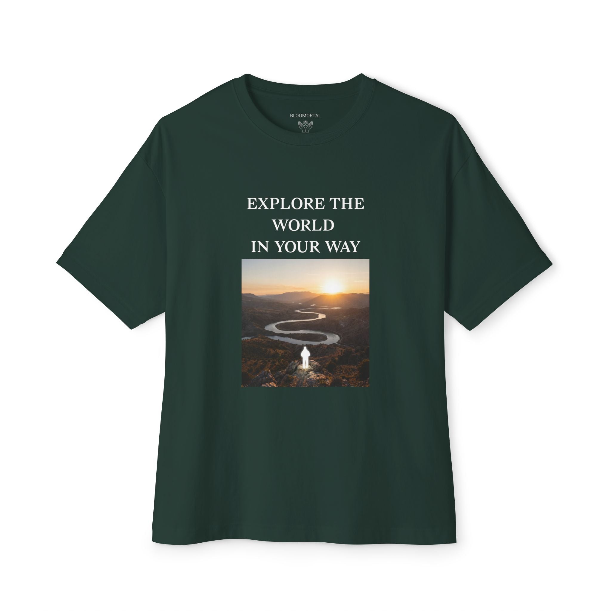 Explore the World In Your Way Unisex Oversized T-Shirt