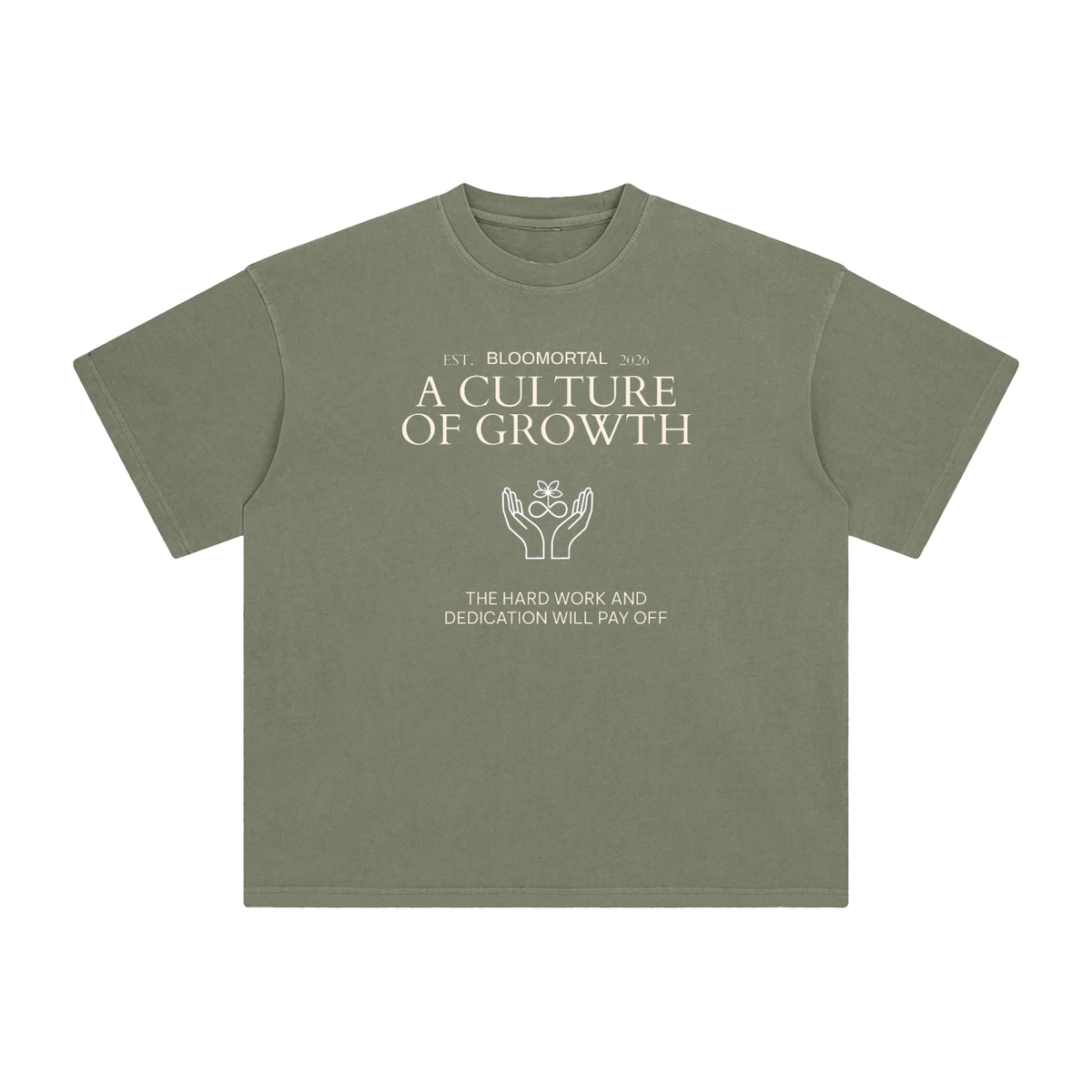 A Culture Of Growth Oversized T-Shirt