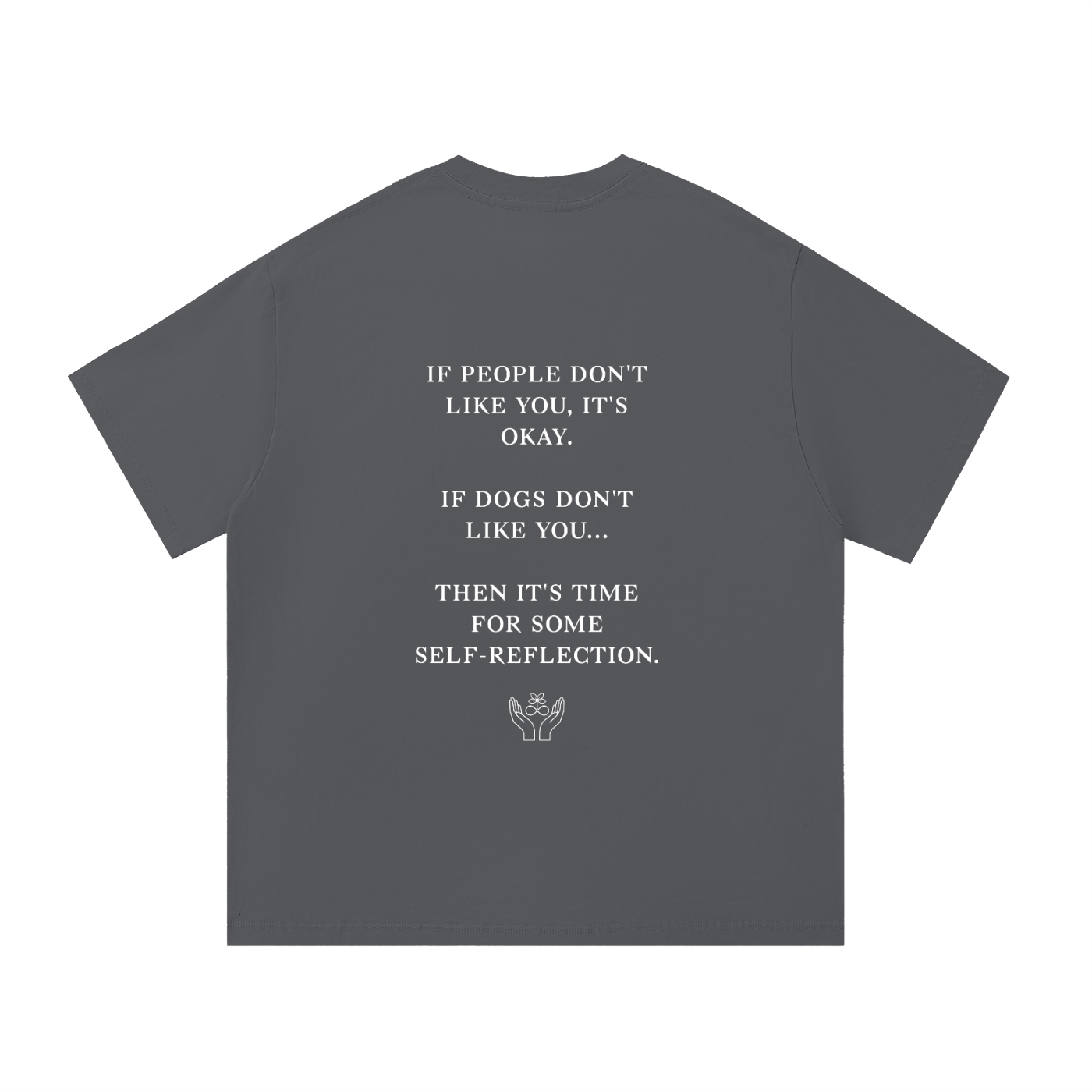 If dogs don't like you Unisex Oversized T-Shirt