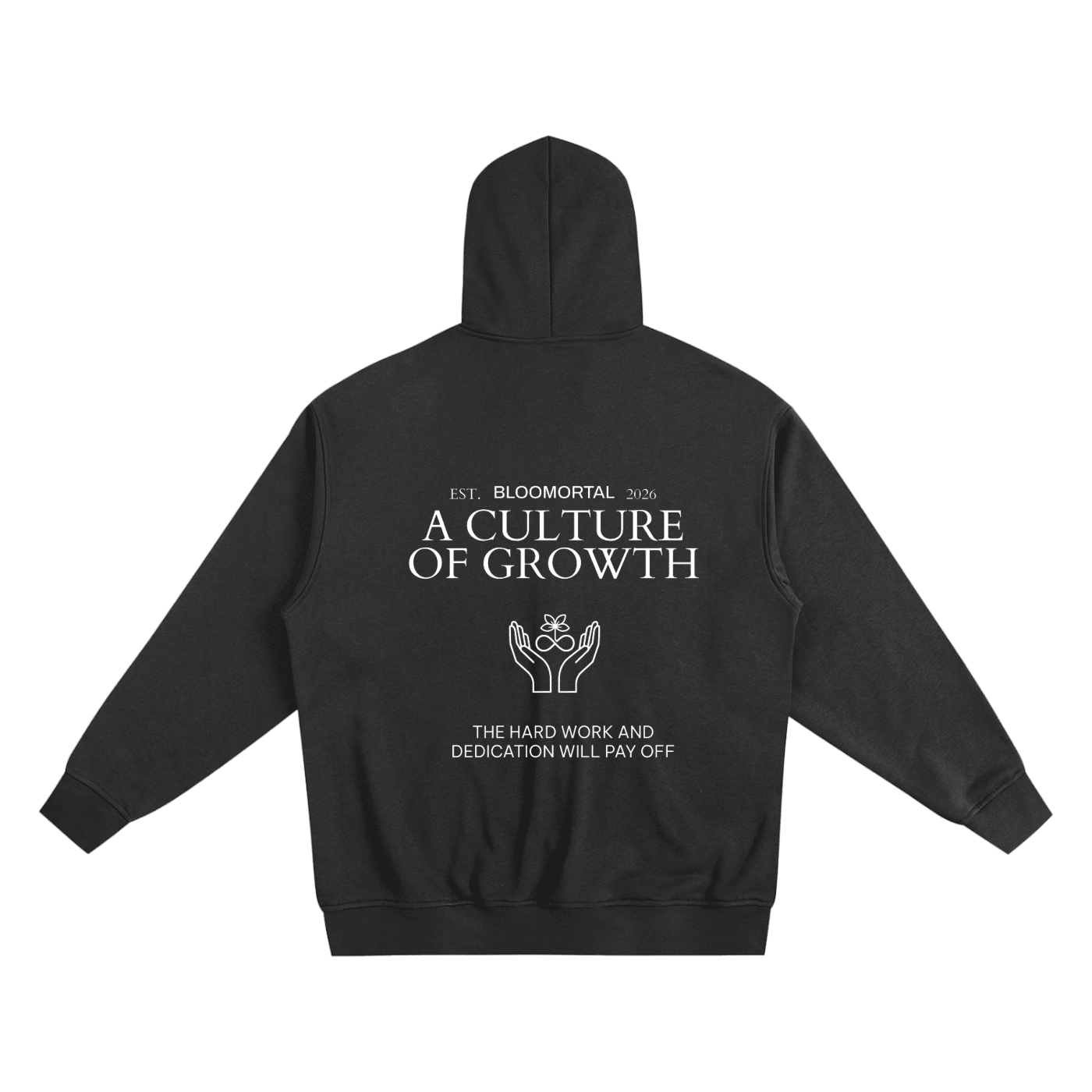 A Culture Of Growth Zip-up Unisex Hoodie - BLOOMORTAL
