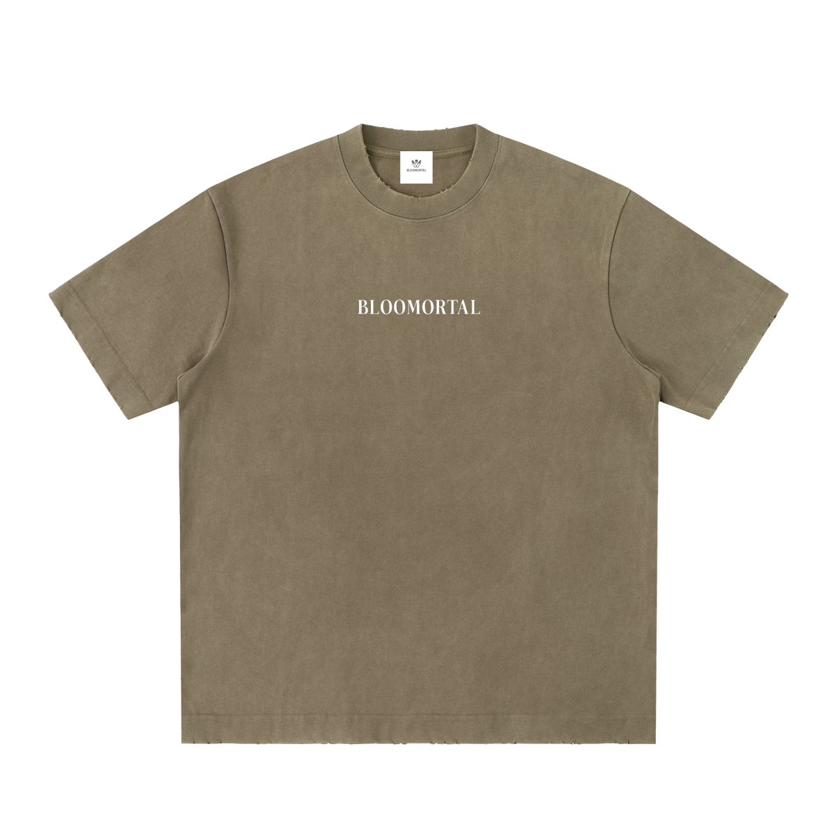 Love Yourself Heavyweight Vintage Washed Frayed T-Shirt