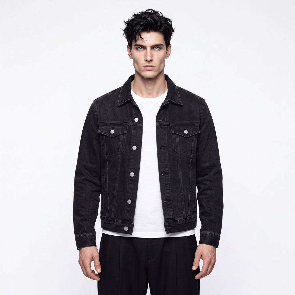 Vintage Wash Denim Jacket
