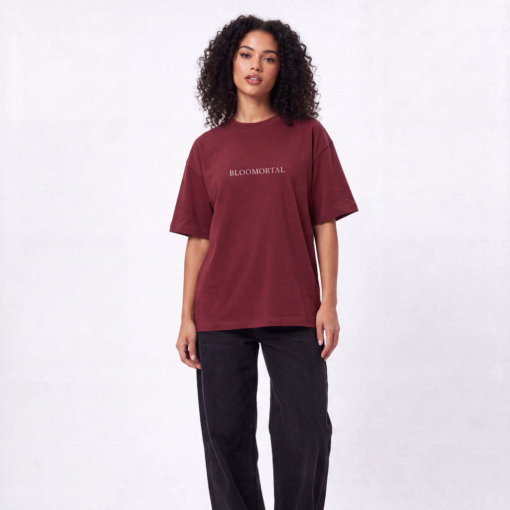A Chance To Bloom Boxy Oversized Unisex T-Shirt