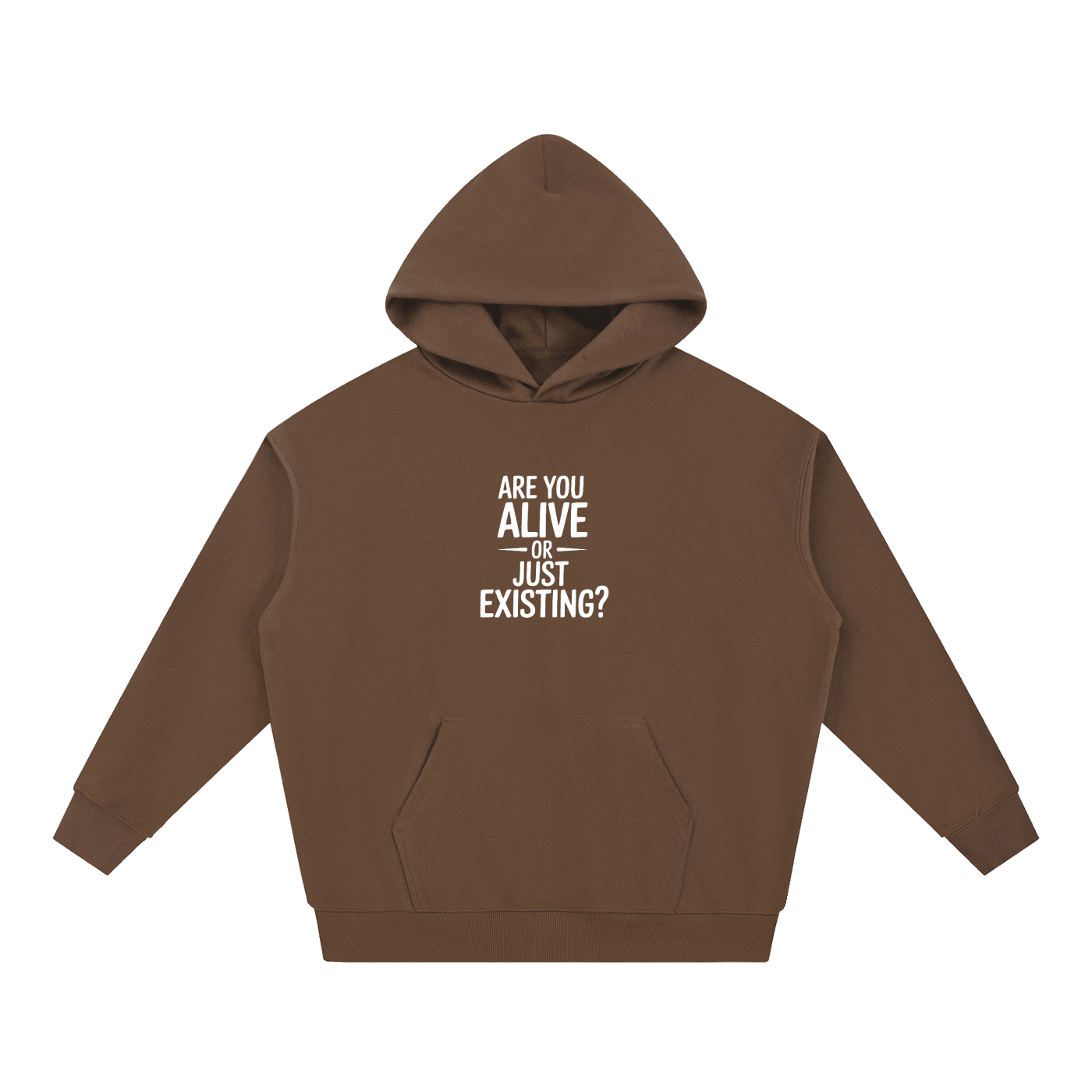 Are You Alive Or Just Existing Heavyweight Unisex Hoodie - BLOOMORTAL