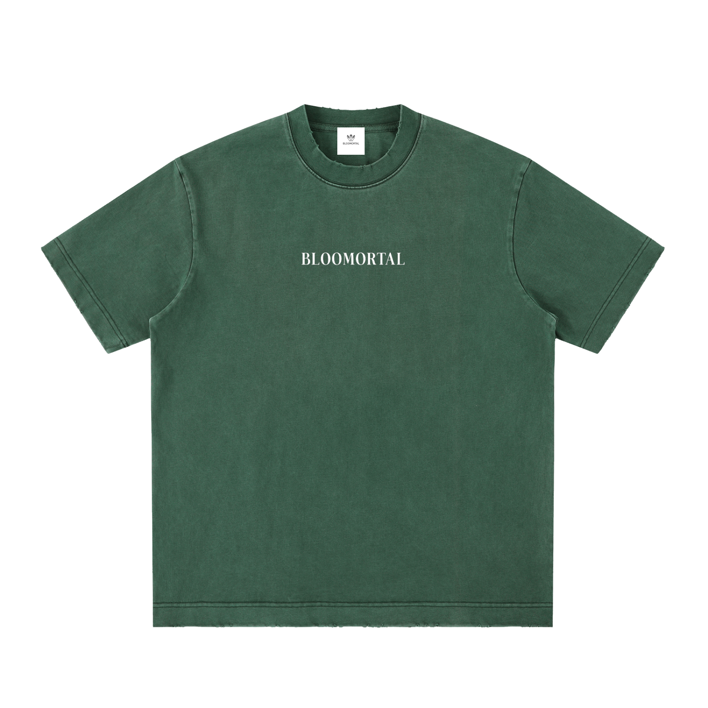 Love Yourself Heavyweight Vintage Washed Frayed T-Shirt