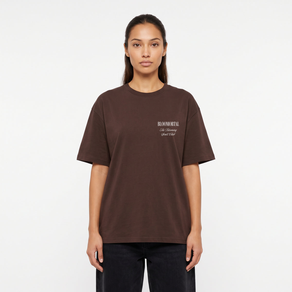 The Blooming Souls Club Human Oversized T-Shirt