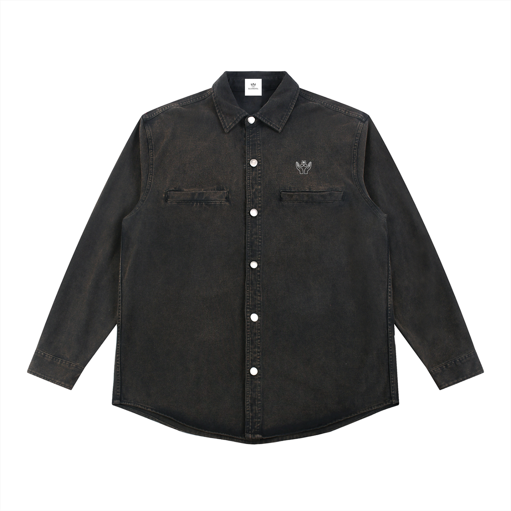 Denim Vintage Washed Heavyweight Jacket