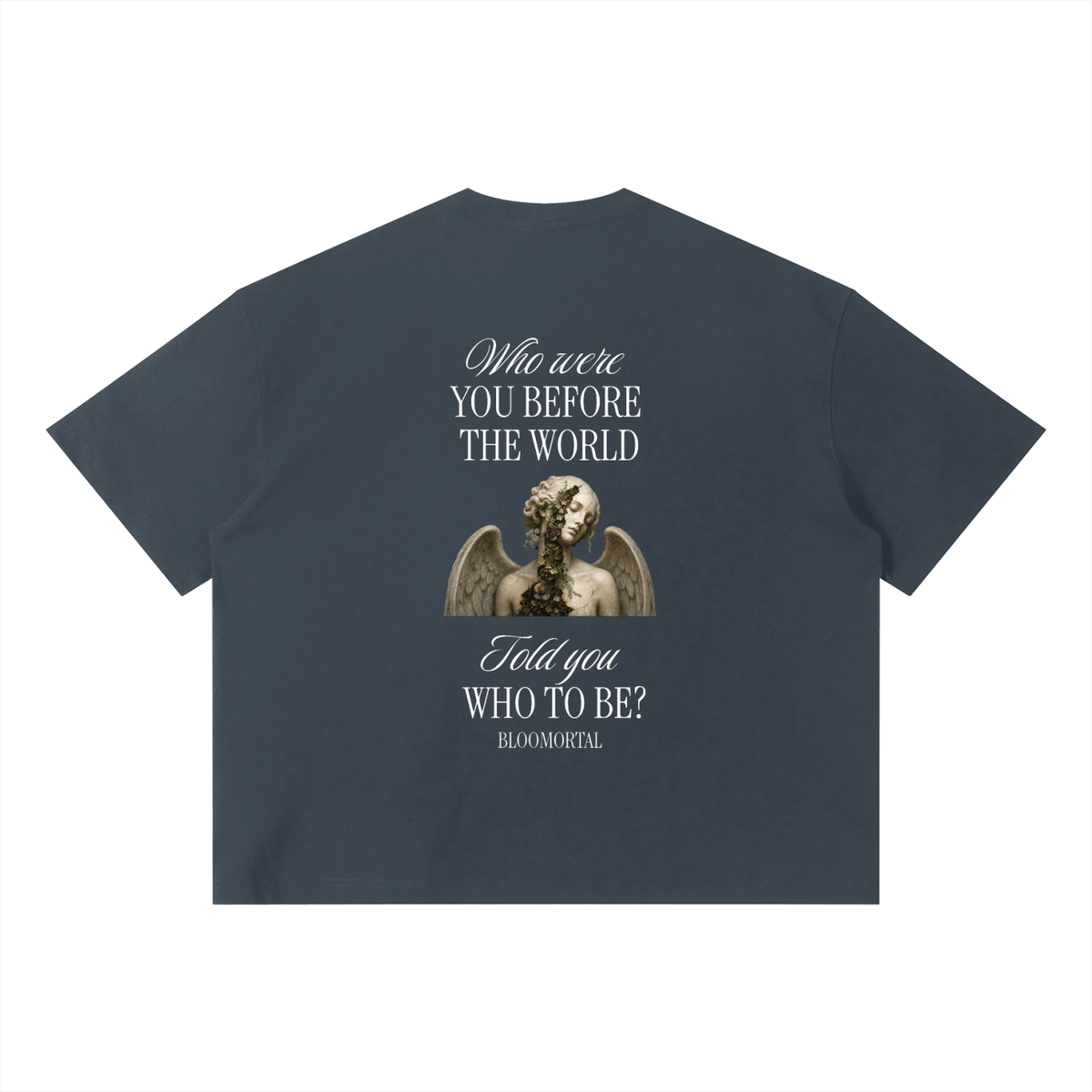 Who were you before? Boxy Oversized T-Shirt