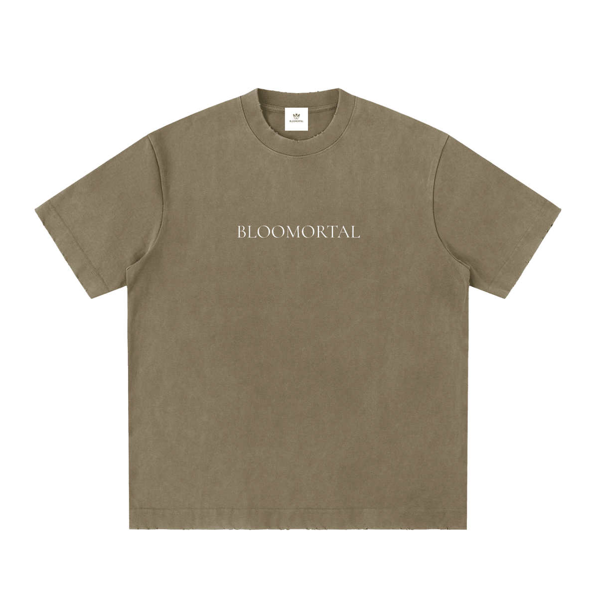 Beautiful Things Heavyweight Vintage Washed Frayed T-Shirt - BLOOMORTAL