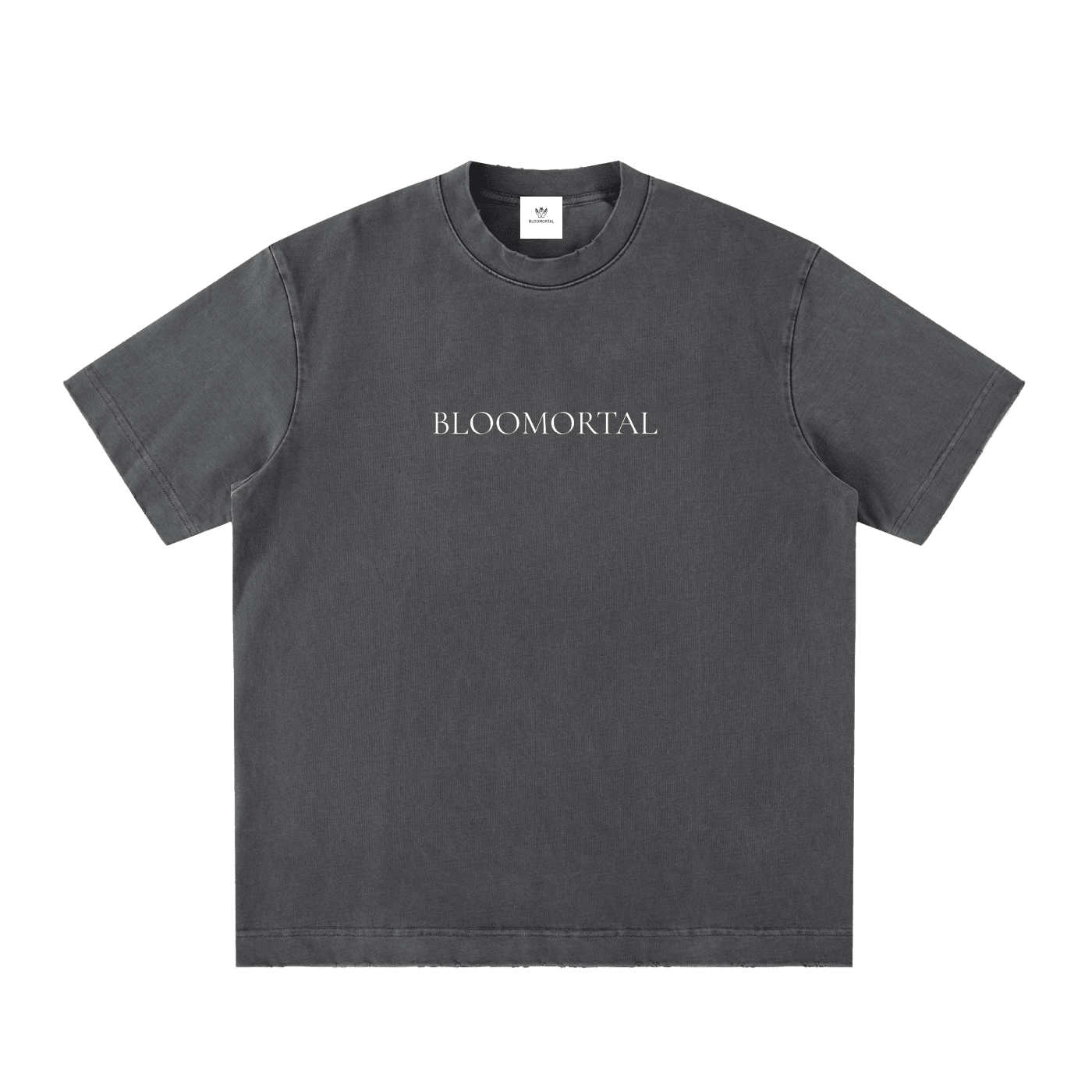 Beautiful Things Heavyweight Vintage Washed Frayed T-Shirt - BLOOMORTAL