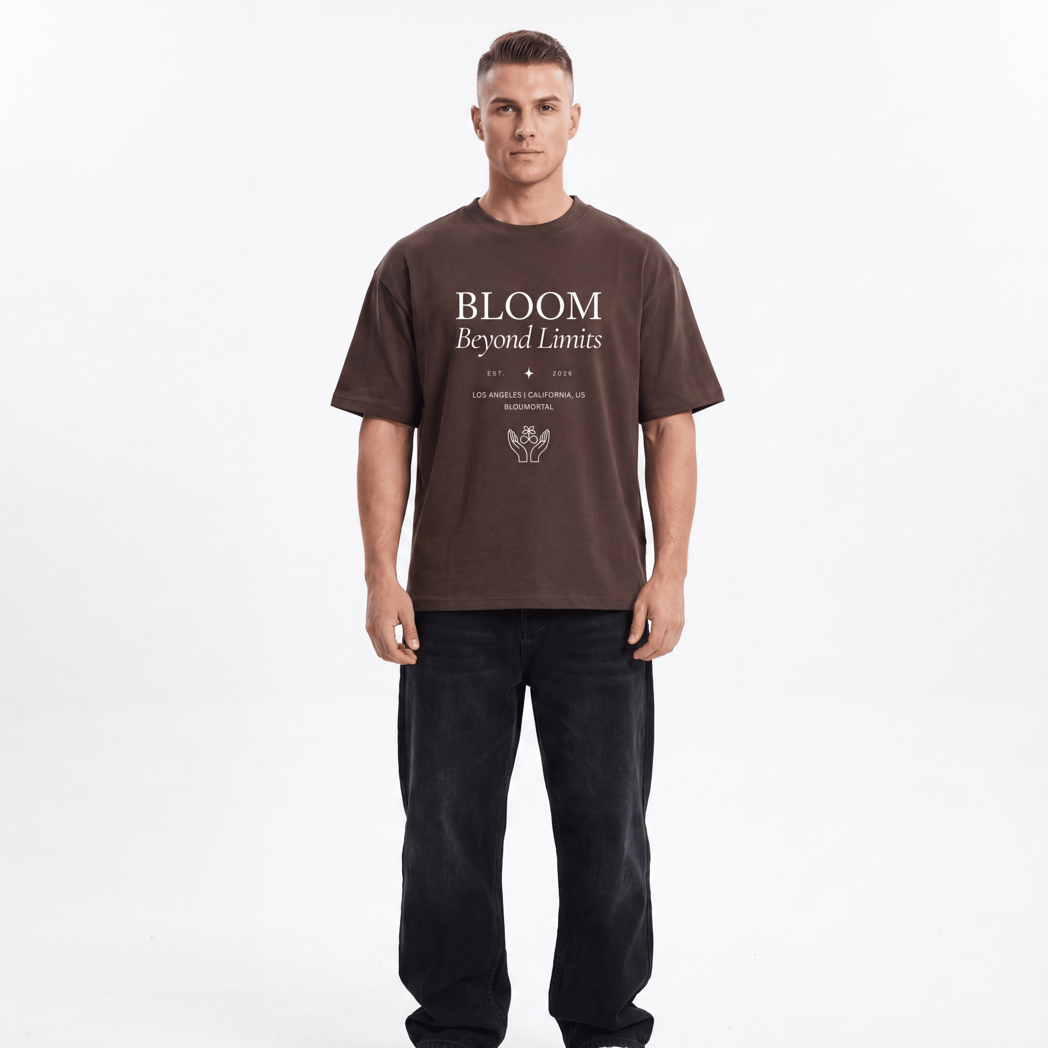 Bloom Beyond Limits Oversized Unisex T-Shirt - BLOOMORTAL