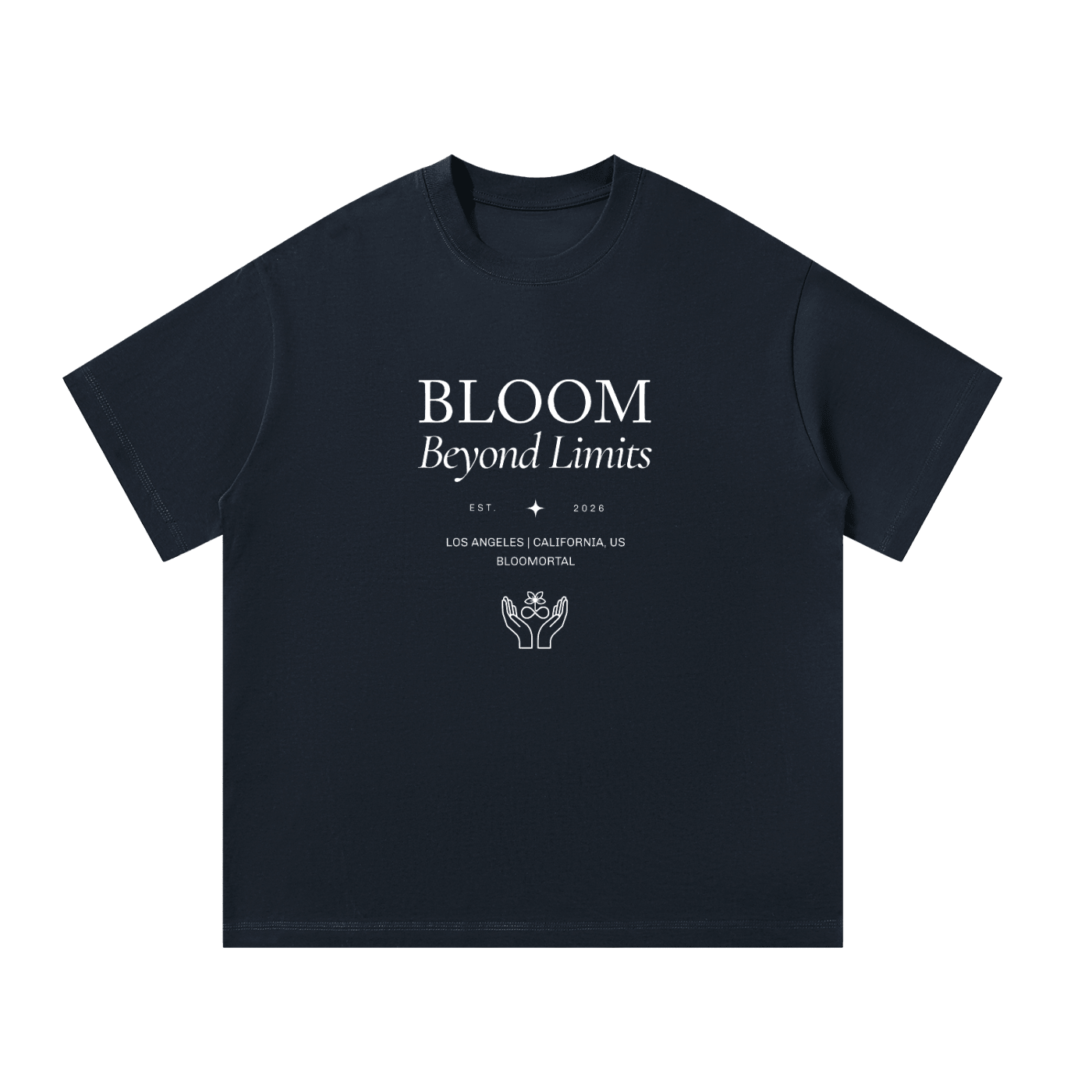 Bloom Beyond Limits Oversized Unisex T-Shirt - BLOOMORTAL