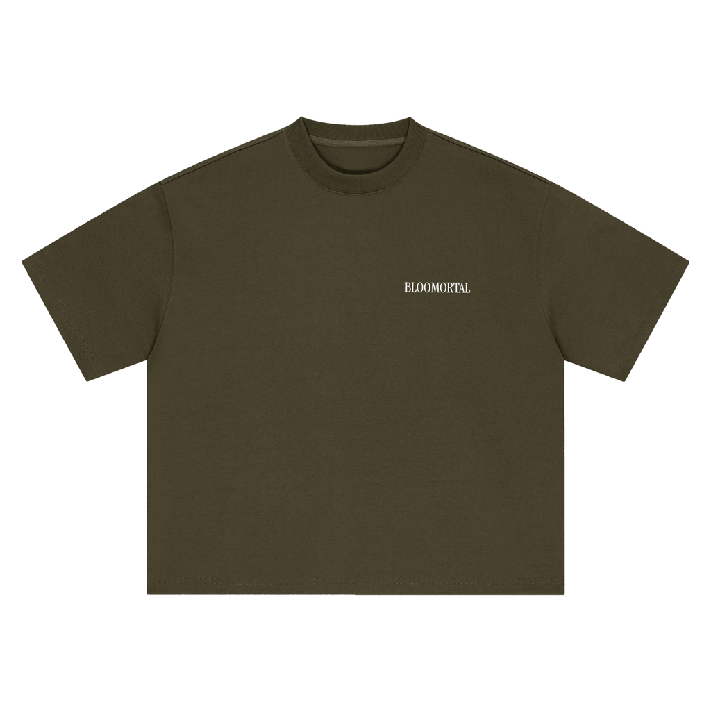 BLOOMORTAL Acronym Boxy Oversized T-Shirt - BLOOMORTAL