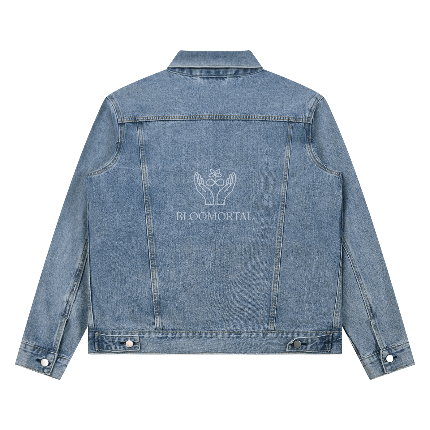 BLOOMORTAL Unisex Denim Jacket - BLOOMORTAL