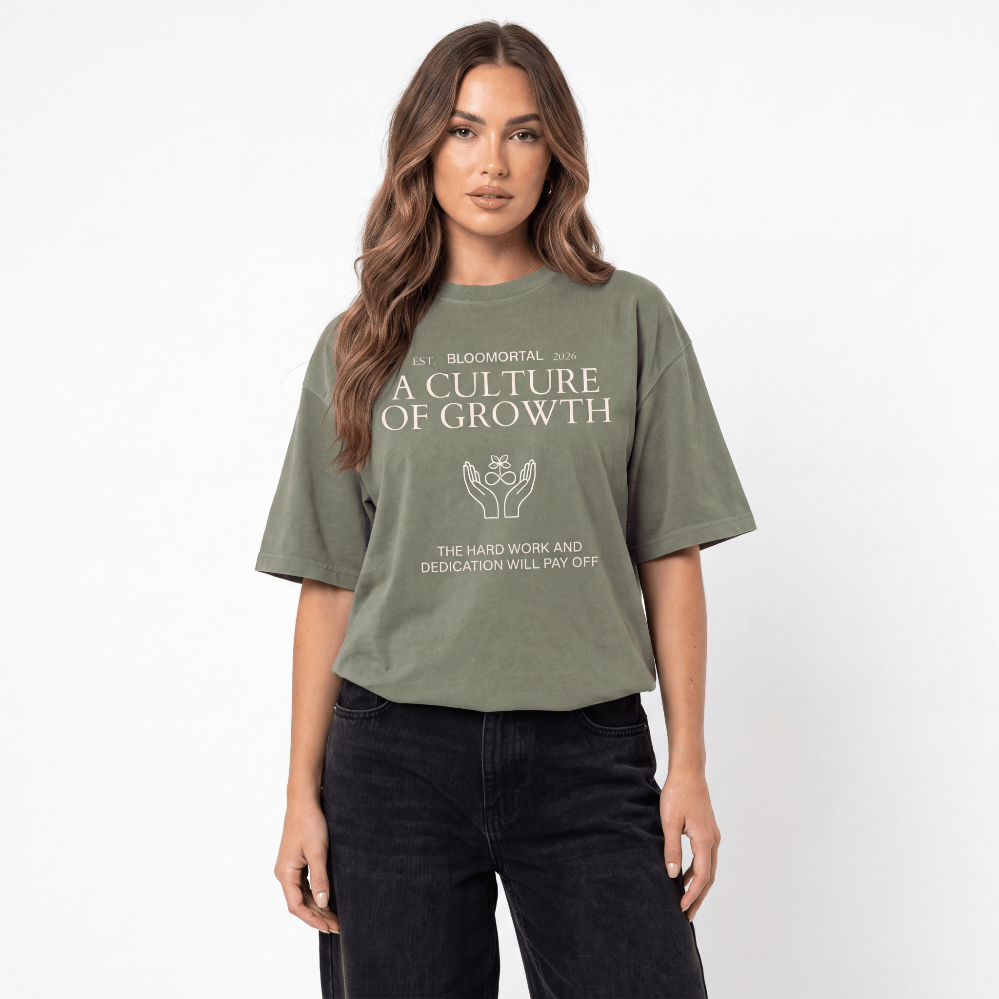 BLOOMORTAL Unisex Oversized T-Shirt - BLOOMORTAL