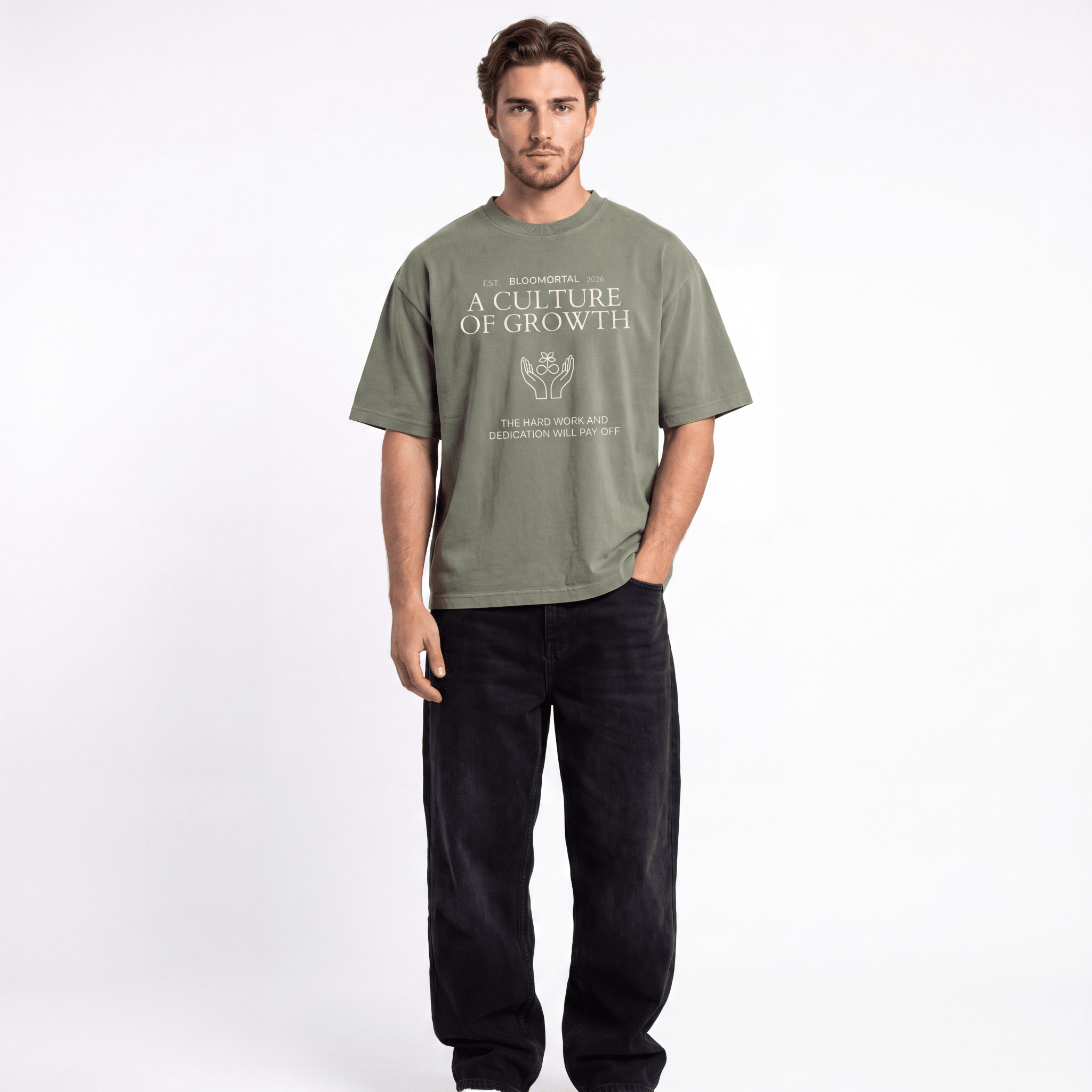 BLOOMORTAL Unisex Oversized T-Shirt - BLOOMORTAL