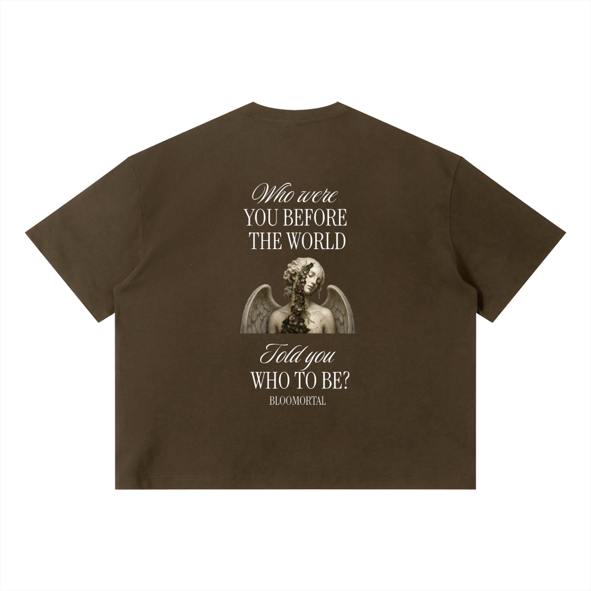 Who were you before? Boxy Oversized T-Shirt