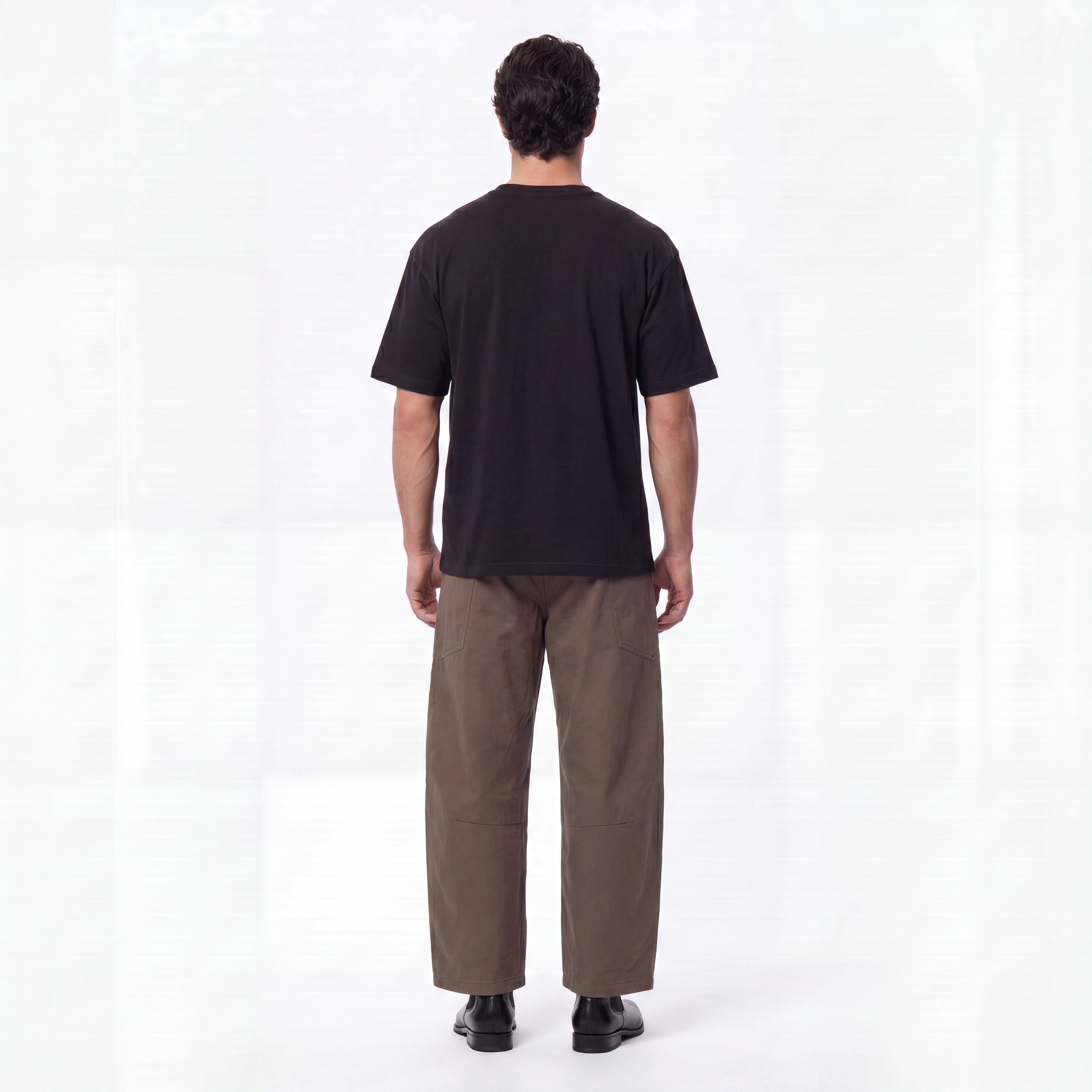 Men's Barrel Leg Pants