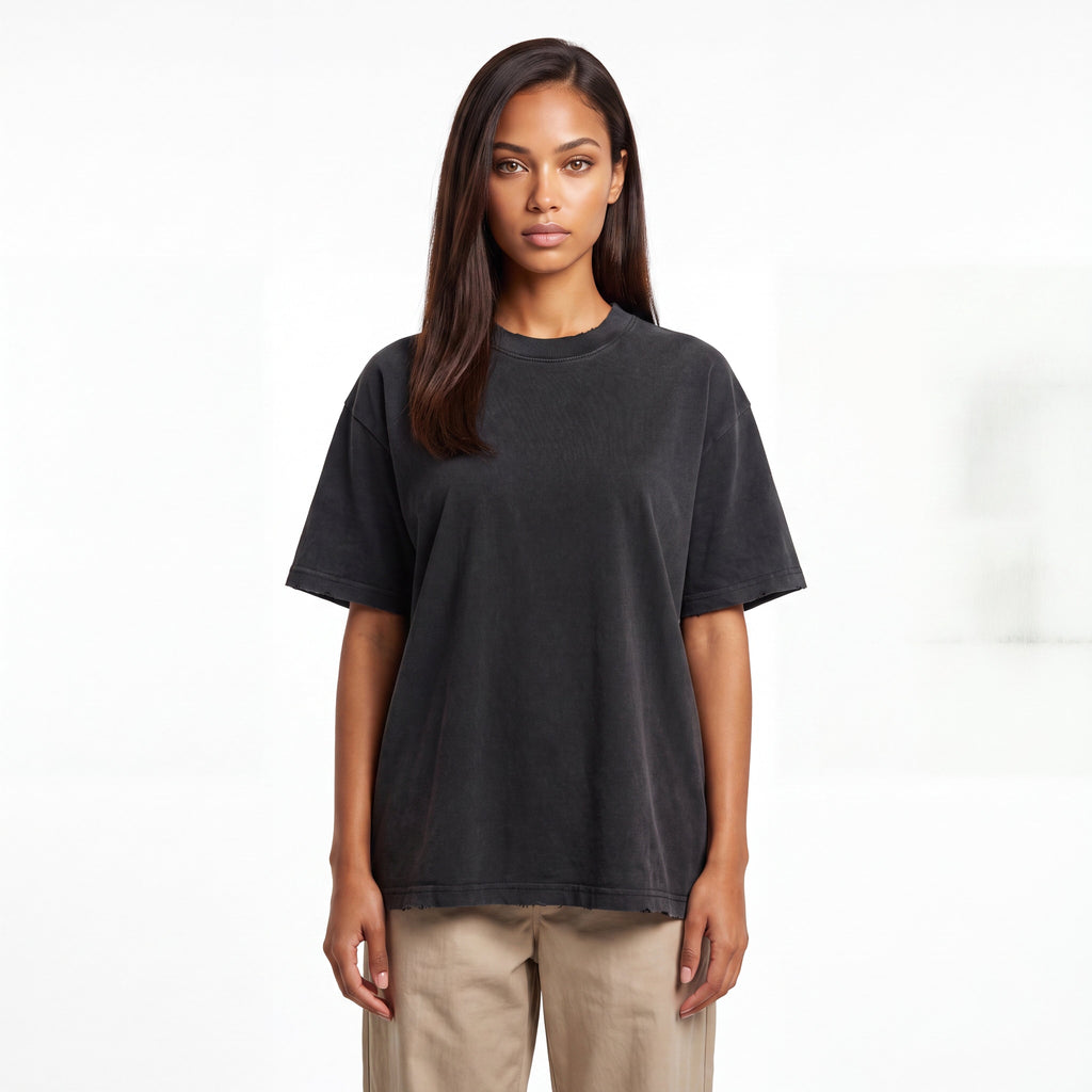 Beautiful Things Heavyweight Vintage Washed Frayed Unisex T-Shirt