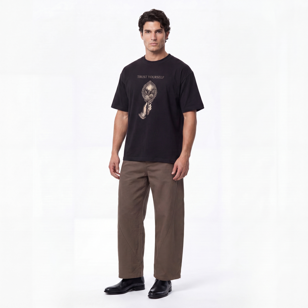 Men's Barrel Leg Pants