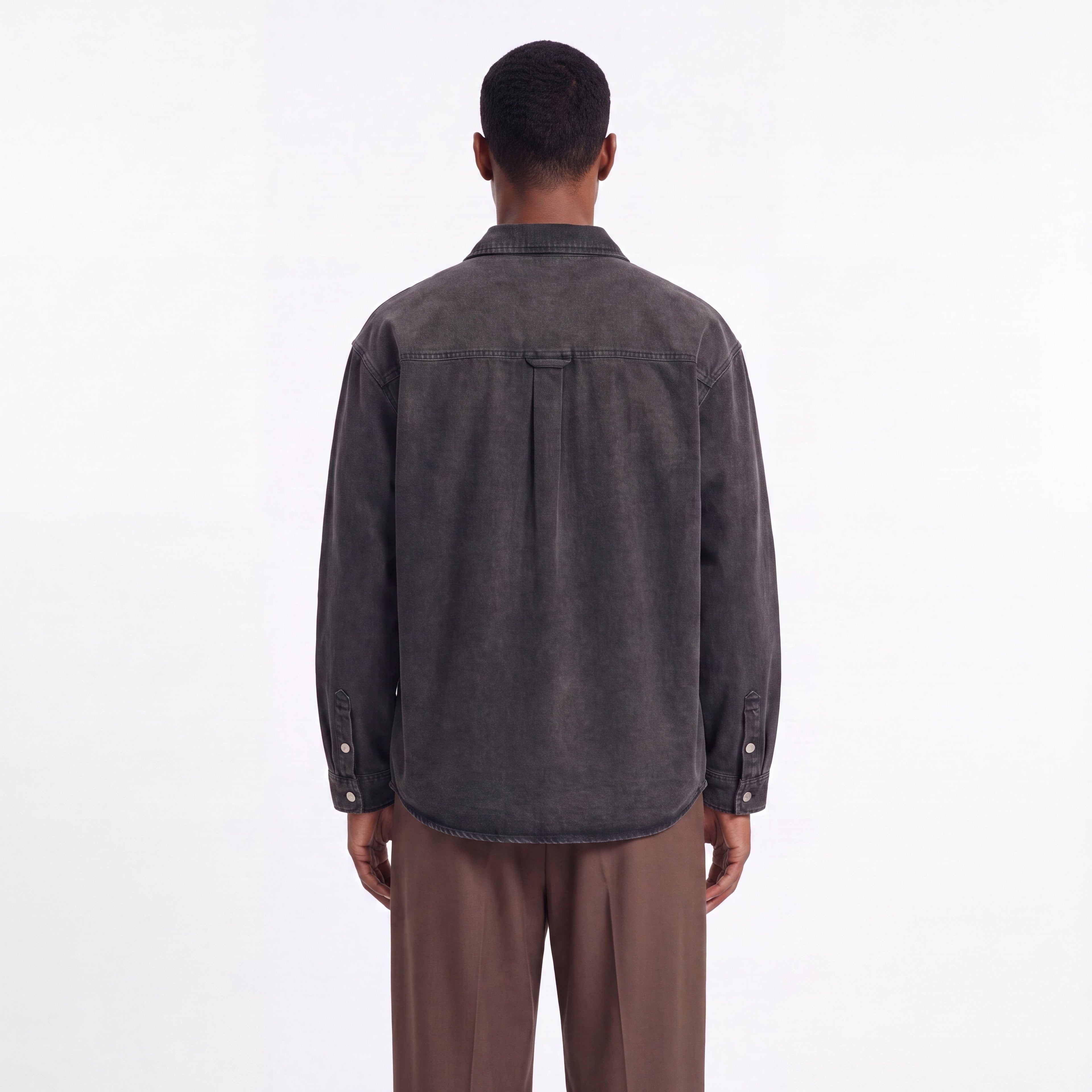 Denim Vintage Washed Heavyweight Jacket - BLOOMORTAL
