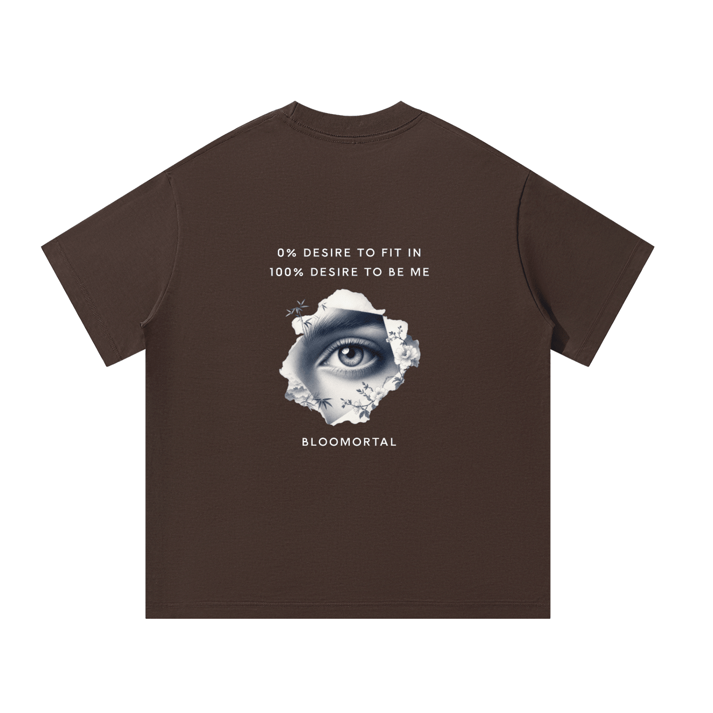 Desire To Be Me Unisex Oversized T-Shirt - BLOOMORTAL
