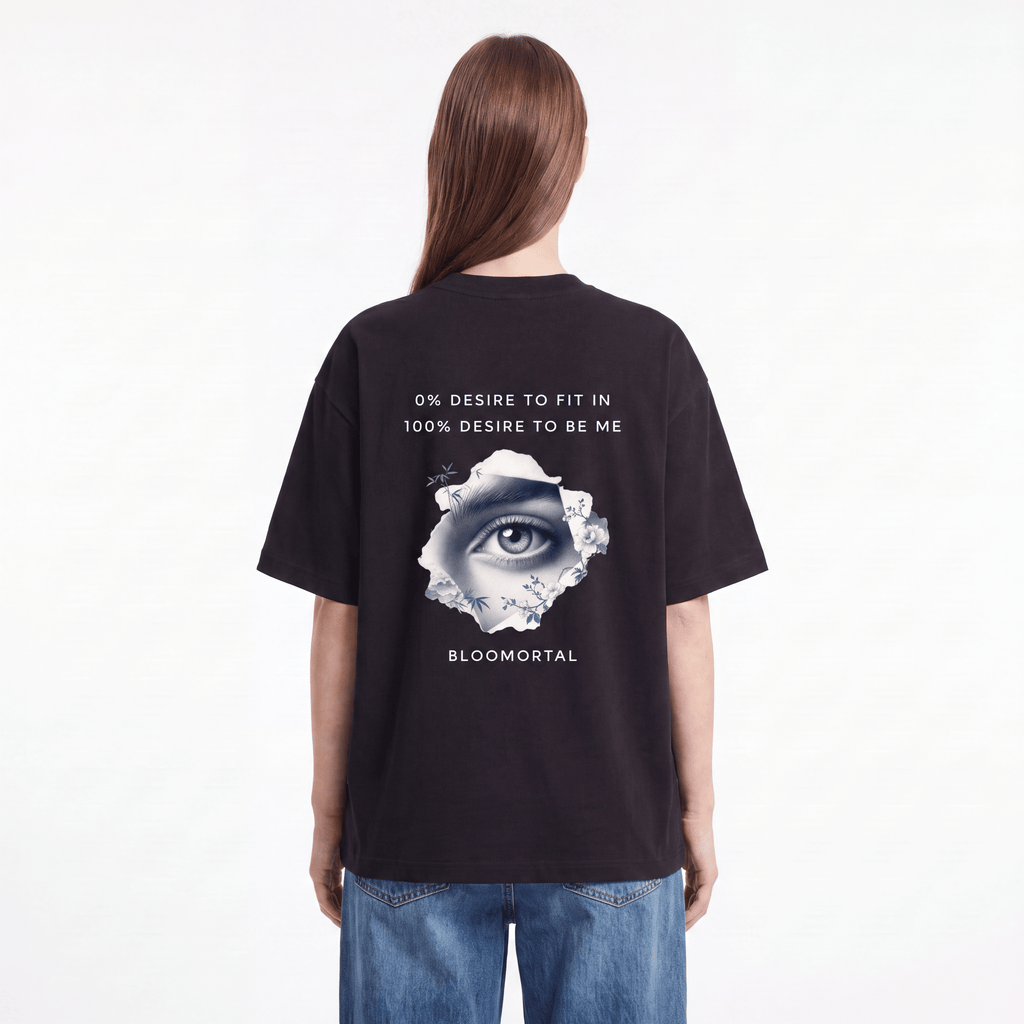 Desire To Be Me Unisex Oversized T-Shirt - BLOOMORTAL