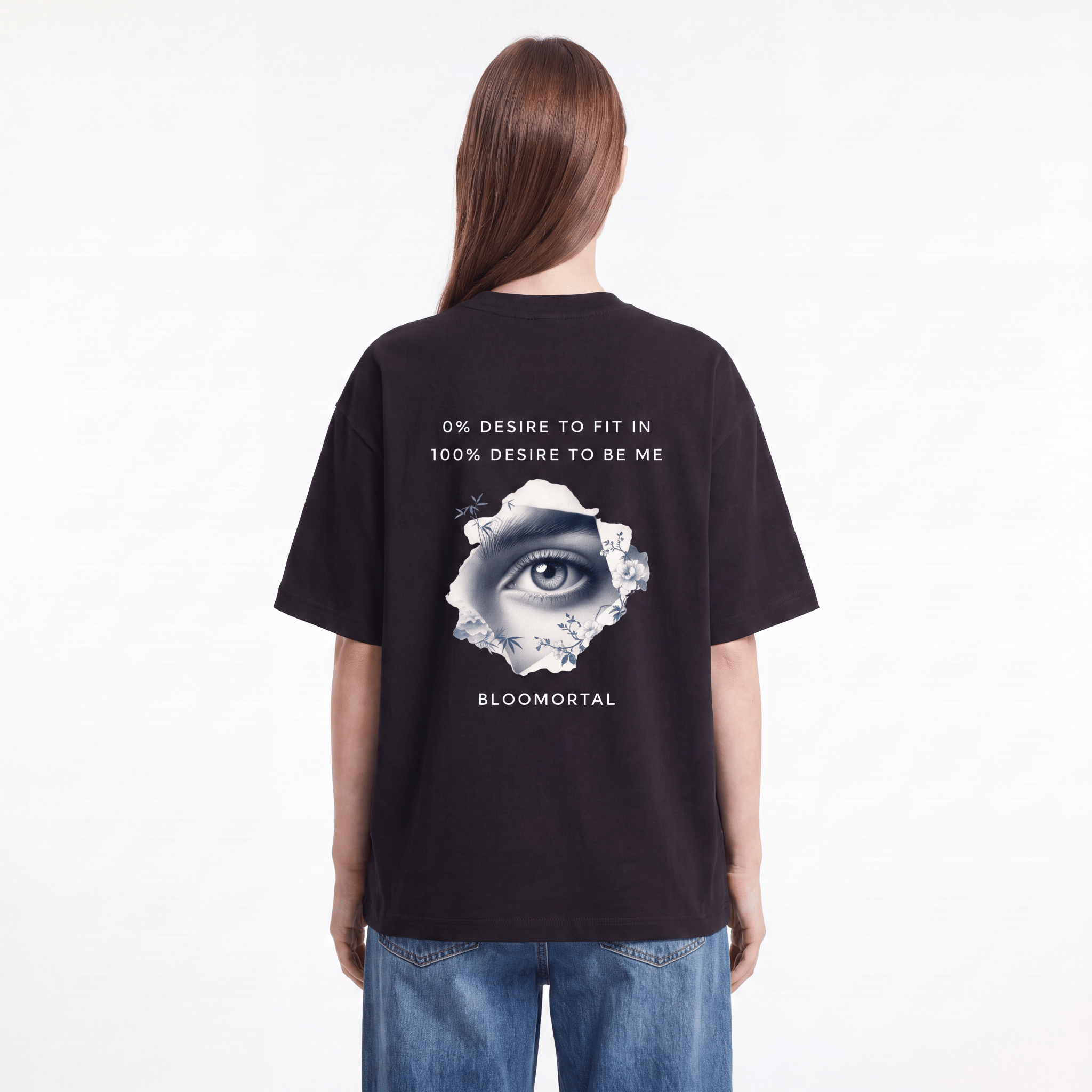 Desire To Be Me Unisex Oversized T-Shirt - BLOOMORTAL
