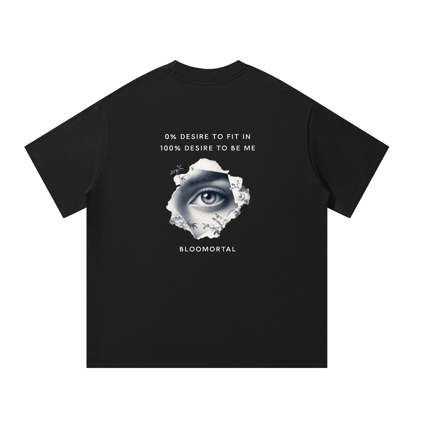 Desire To Be Me Unisex Oversized T-Shirt - BLOOMORTAL