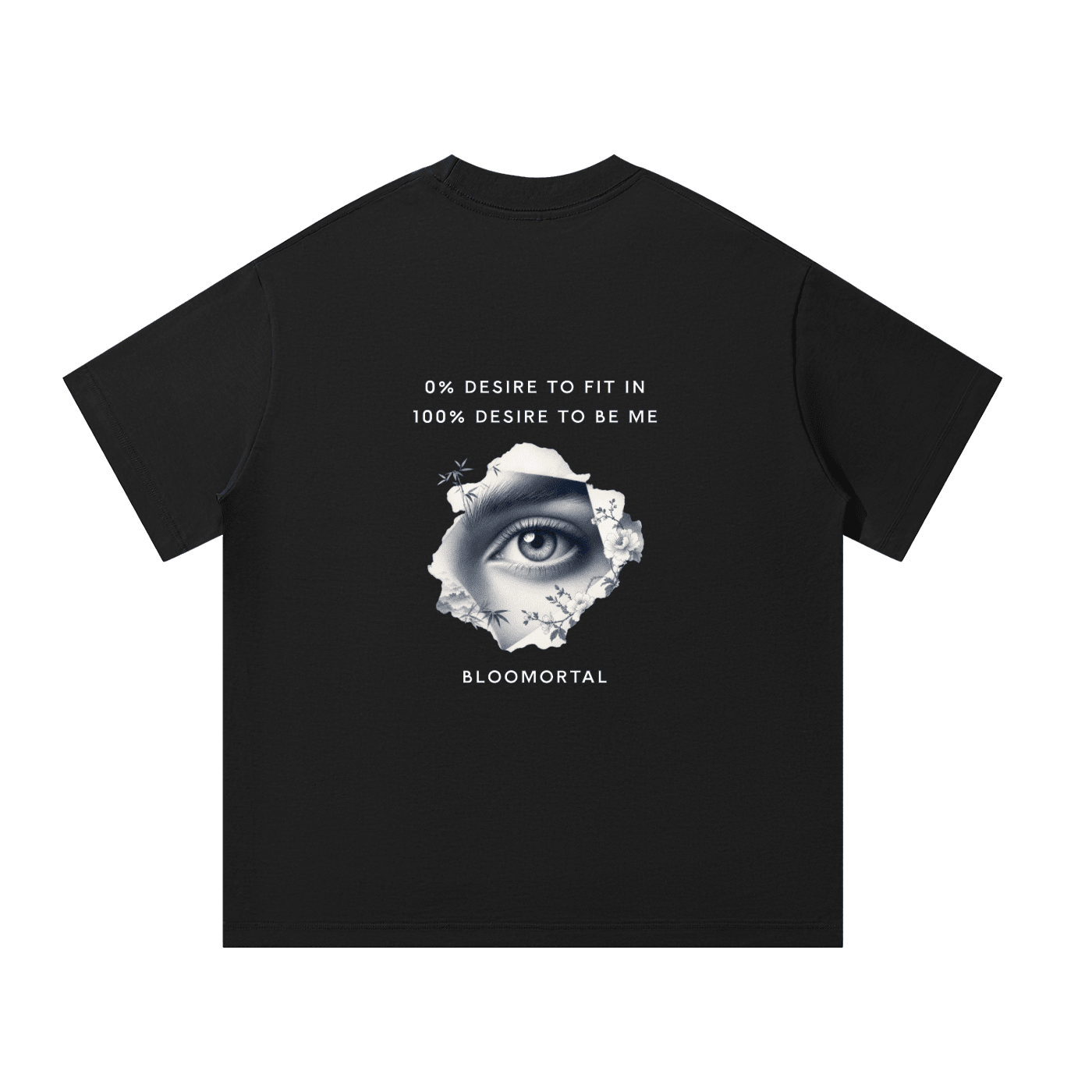 Desire To Be Me Unisex Oversized T-Shirt - BLOOMORTAL