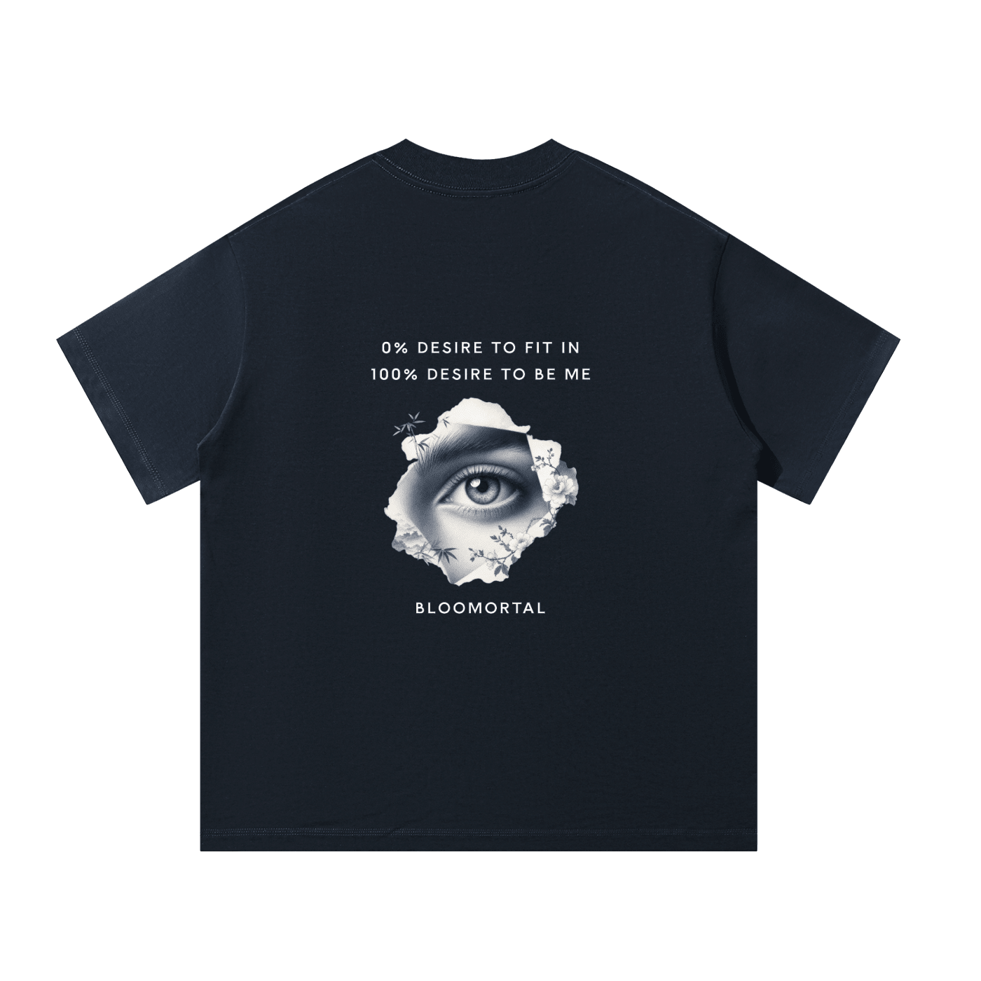 Desire To Be Me Unisex Oversized T-Shirt - BLOOMORTAL