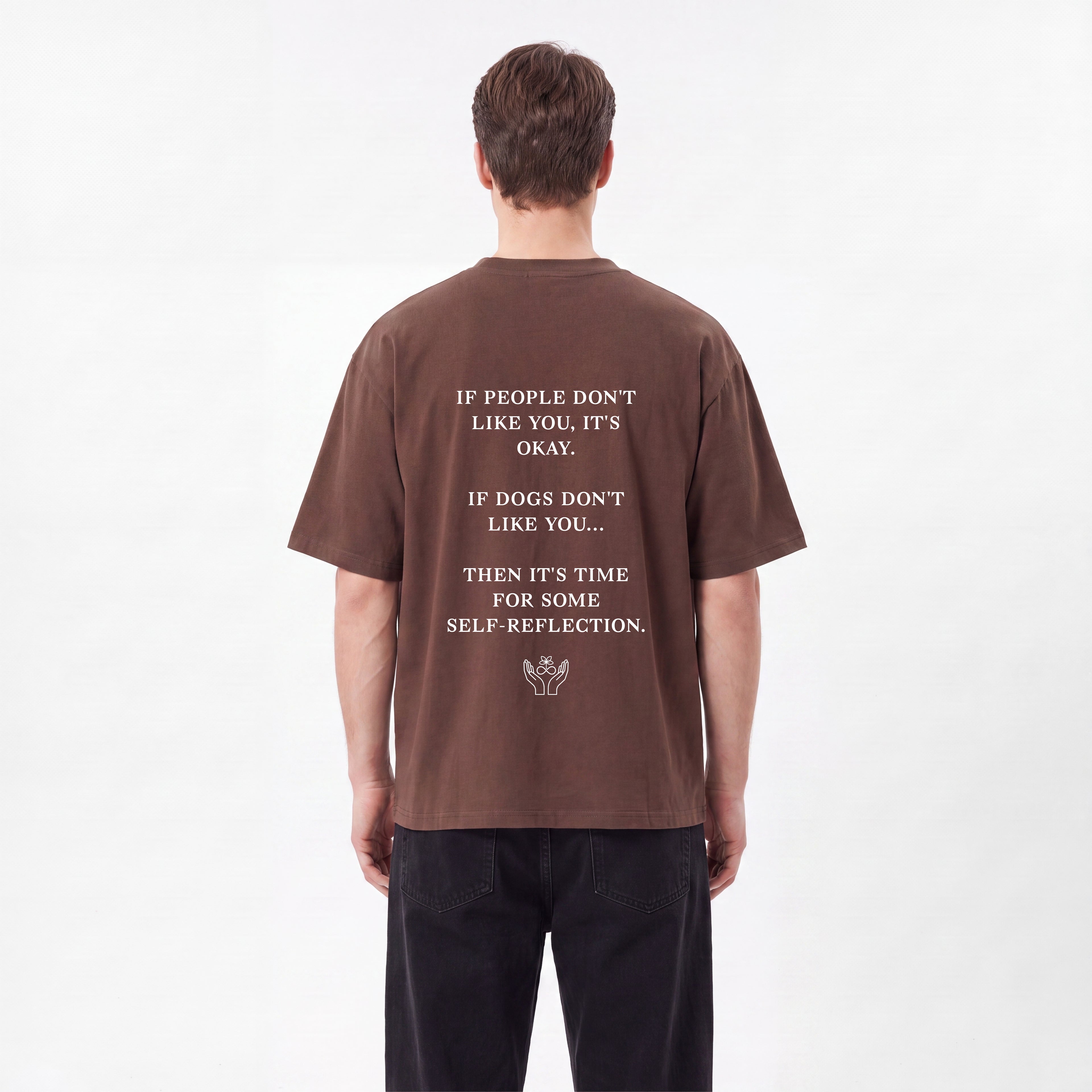 If dogs don't like you Unisex Oversized T-Shirt