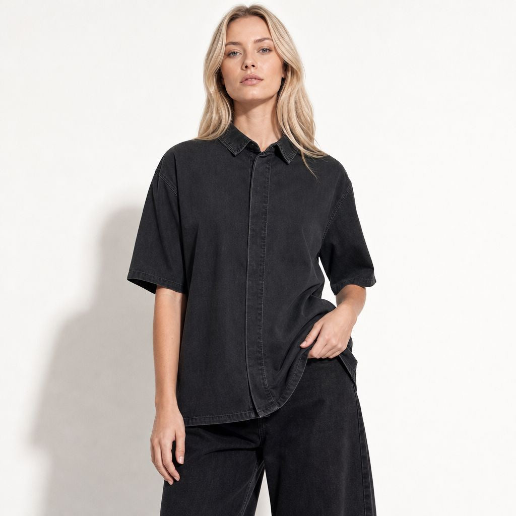 Vintage Wash Lyocell Shirt