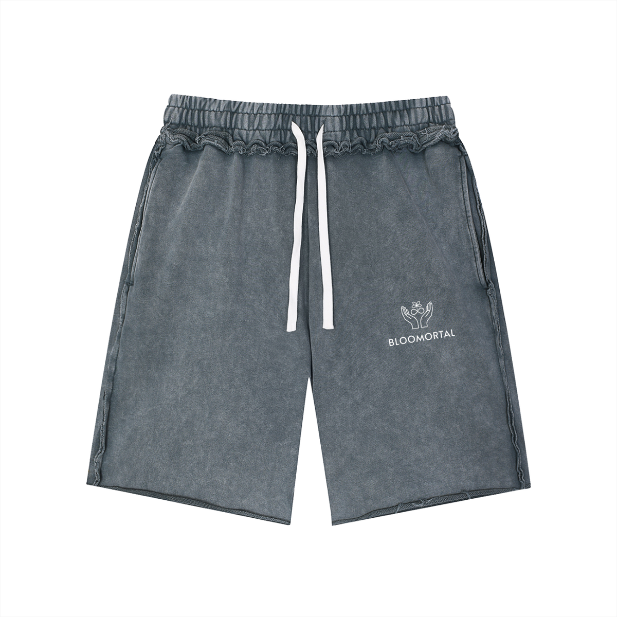 Short Set - Mineral Wash Raw Edge Short