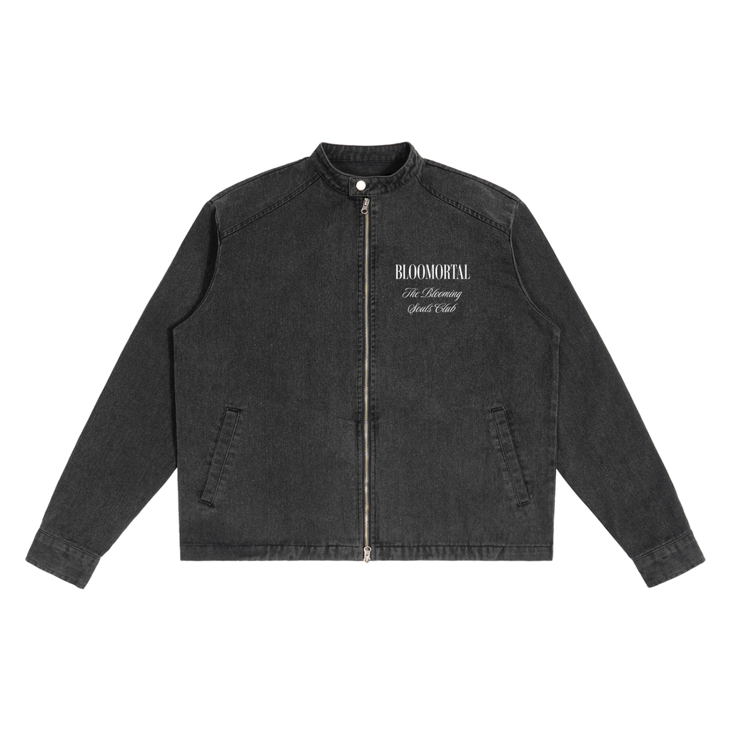 The Blooming Souls Club Denim Vintage Washed Jacket