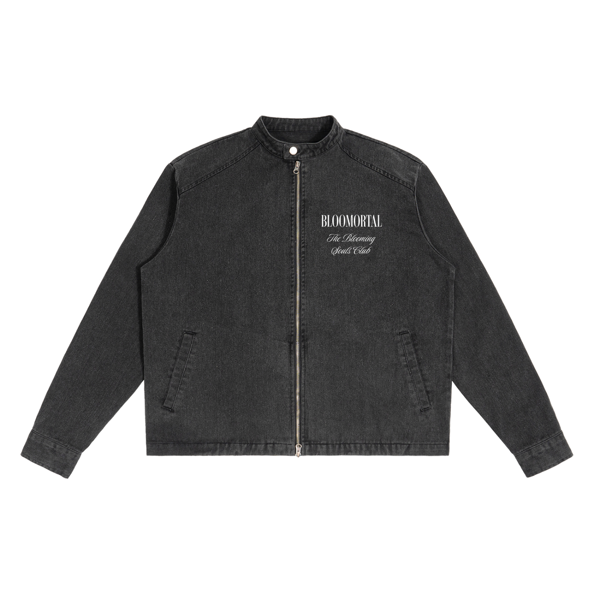 The Blooming Souls Club Denim Vintage Washed Jacket