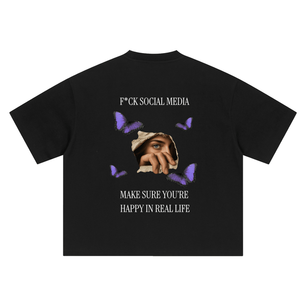 F*ck Social Media Boxy T-Shirt - BLOOMORTAL